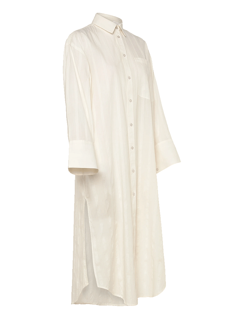 2NDDAY - 2ND Maddy - Crispy Cotton Stripe - sommarklänningar - white alyssum - 3