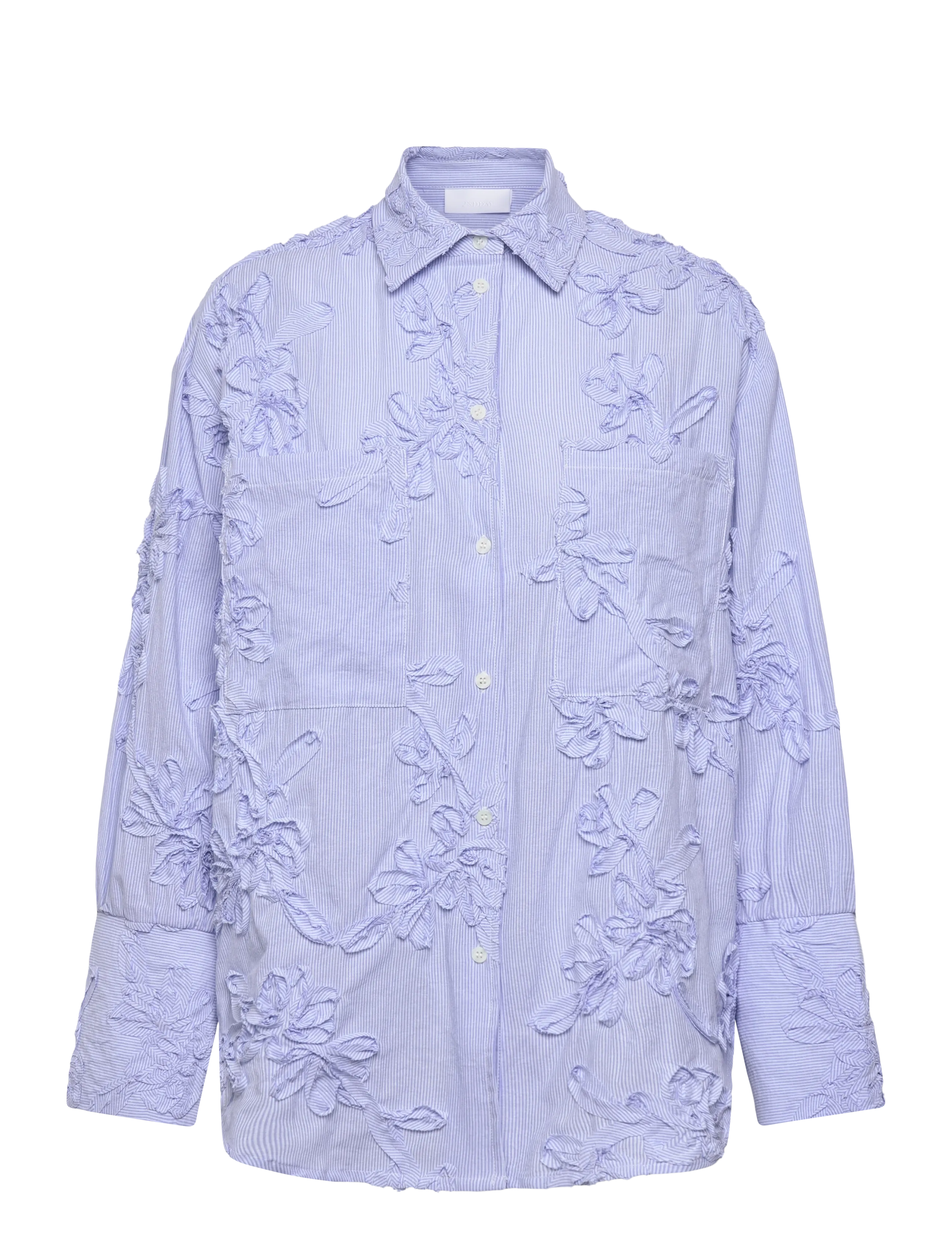2NDDAY 2Nd Rumis - Crisp Summer Shirting Blau - 34 - Damen