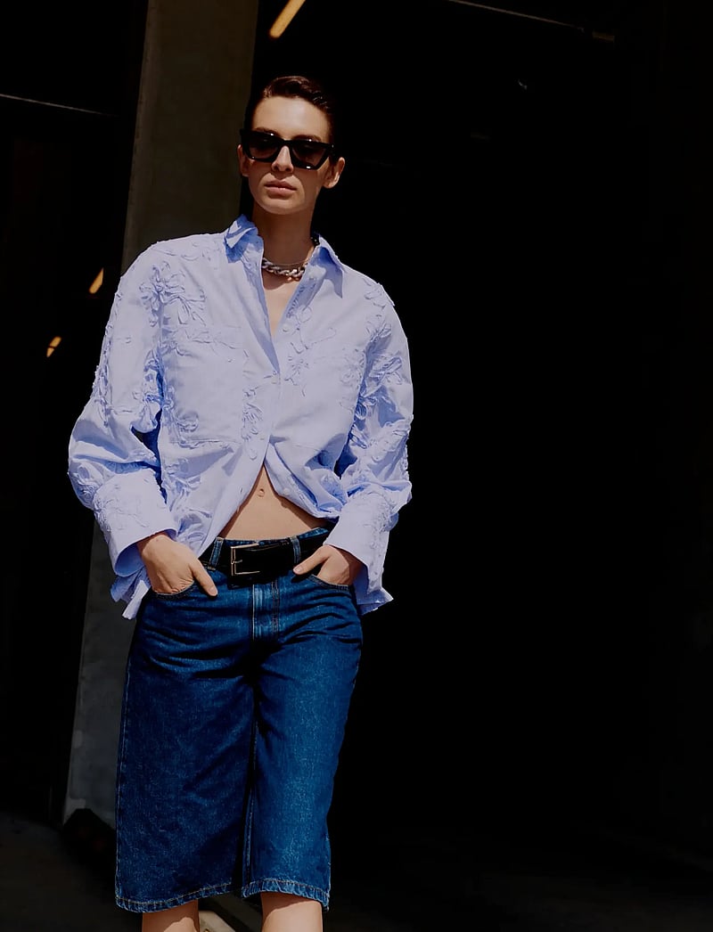 2NDDAY - 2ND Rumis - Crisp Summer Shirting - jeanshemden - serenity - 3
