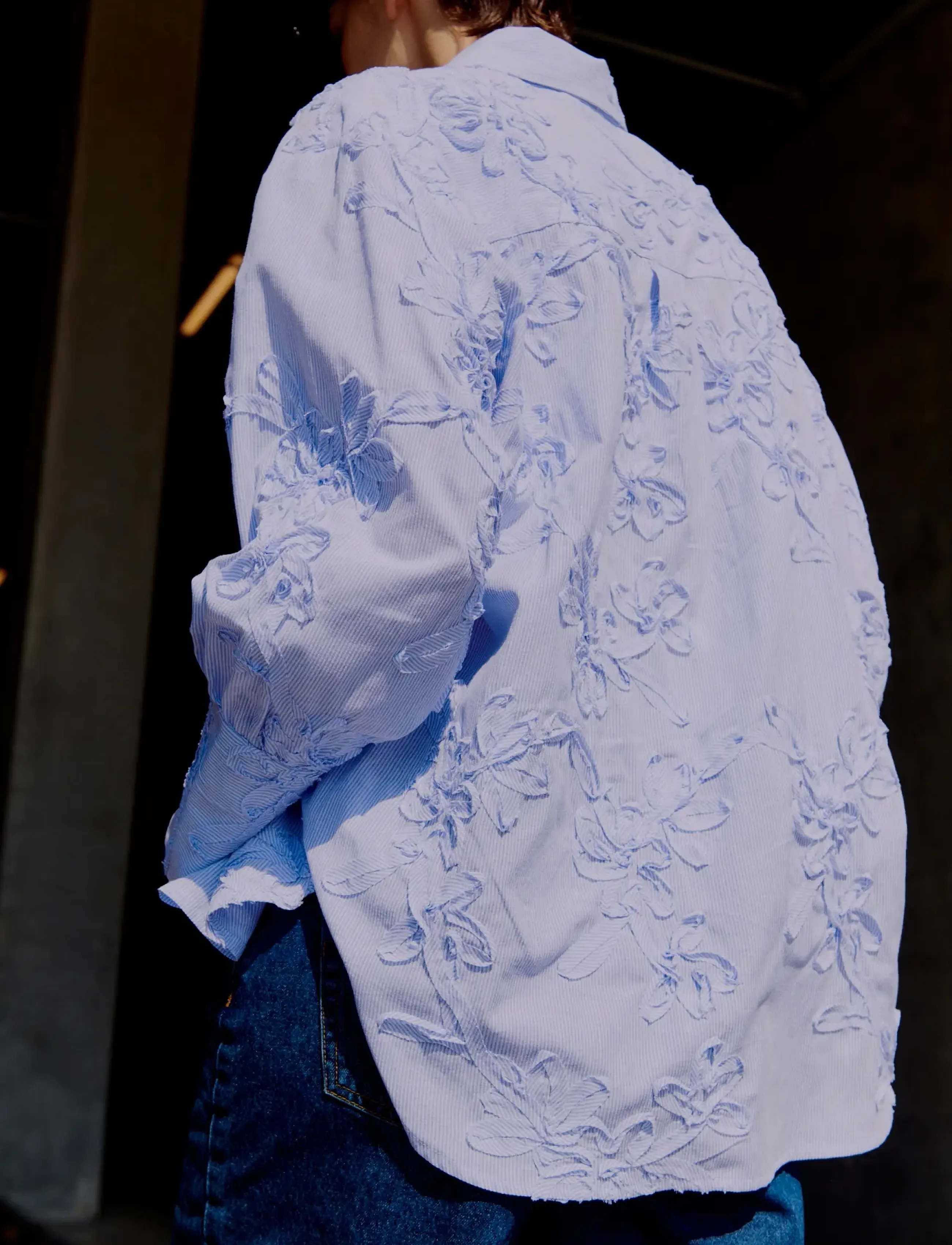 2NDDAY - 2ND Rumis - Crisp Summer Shirting - jeansskjortor - serenity - 5