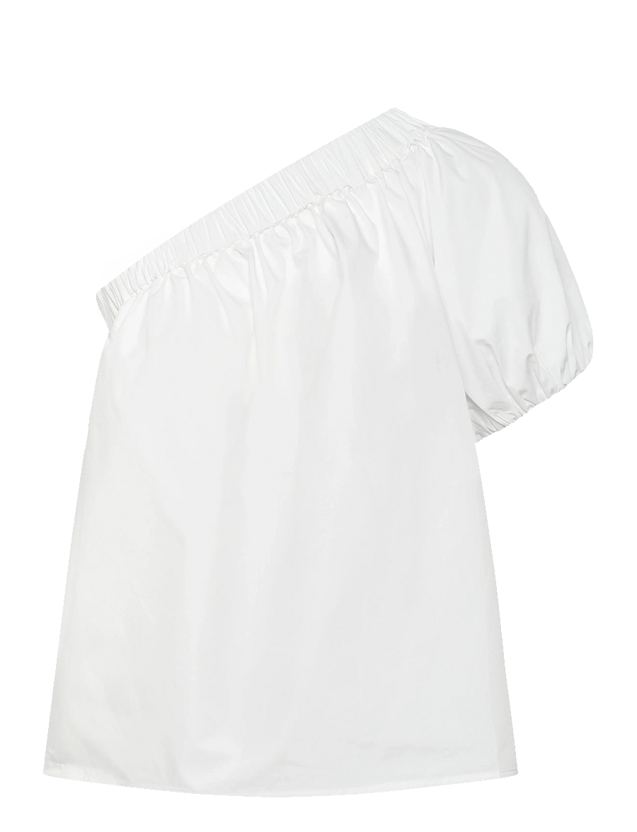 2NDDAY - 2ND Cal - Fine Crispy Poplin - kurzärmelige blusen - brilliant white - 1