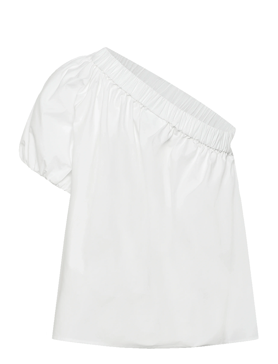 2NDDAY - 2ND Cal - Fine Crispy Poplin - kurzärmelige blusen - brilliant white - 2