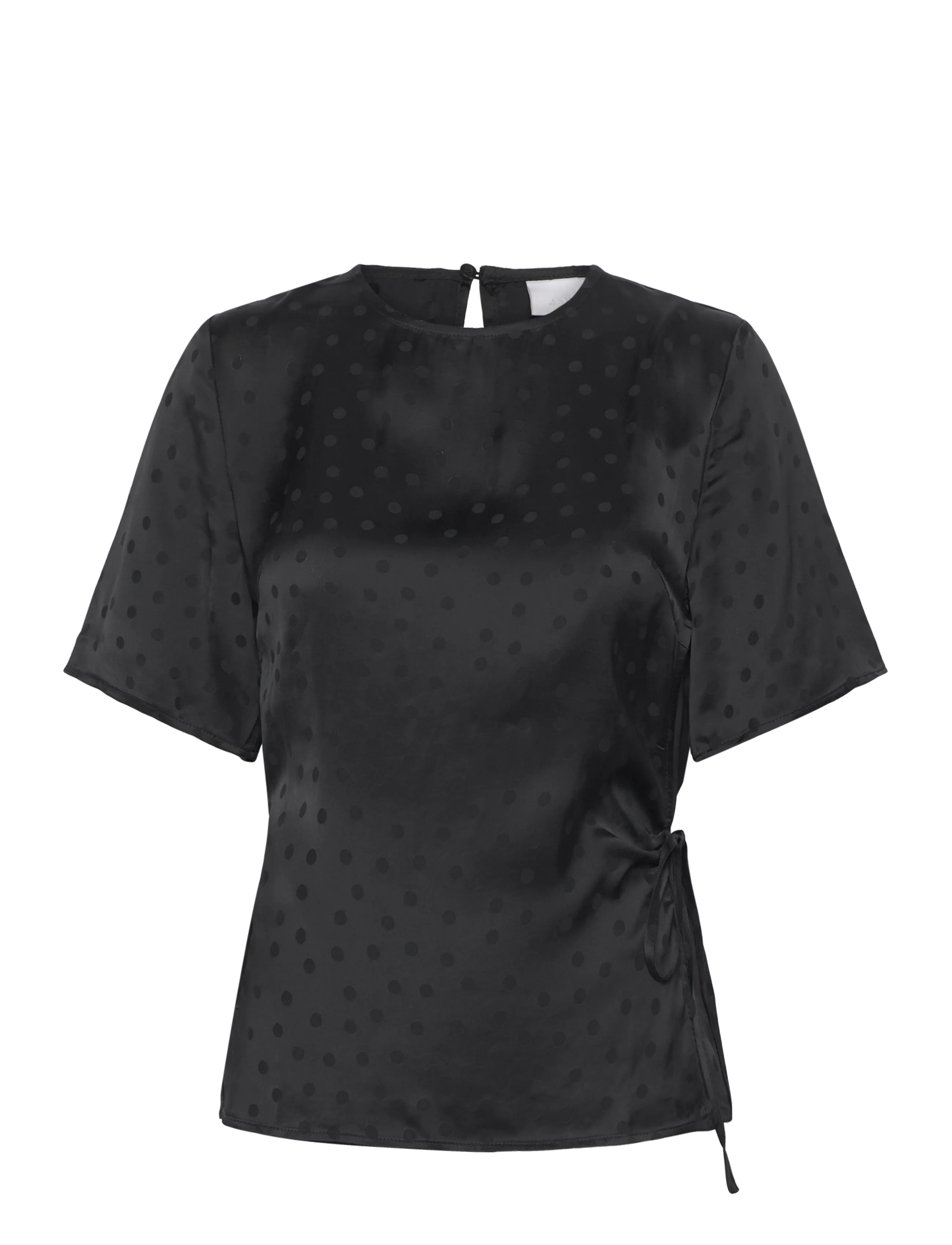 2NDDAY 2ND Serenis - Jacquard Viscose - Bluser - BLACK / black