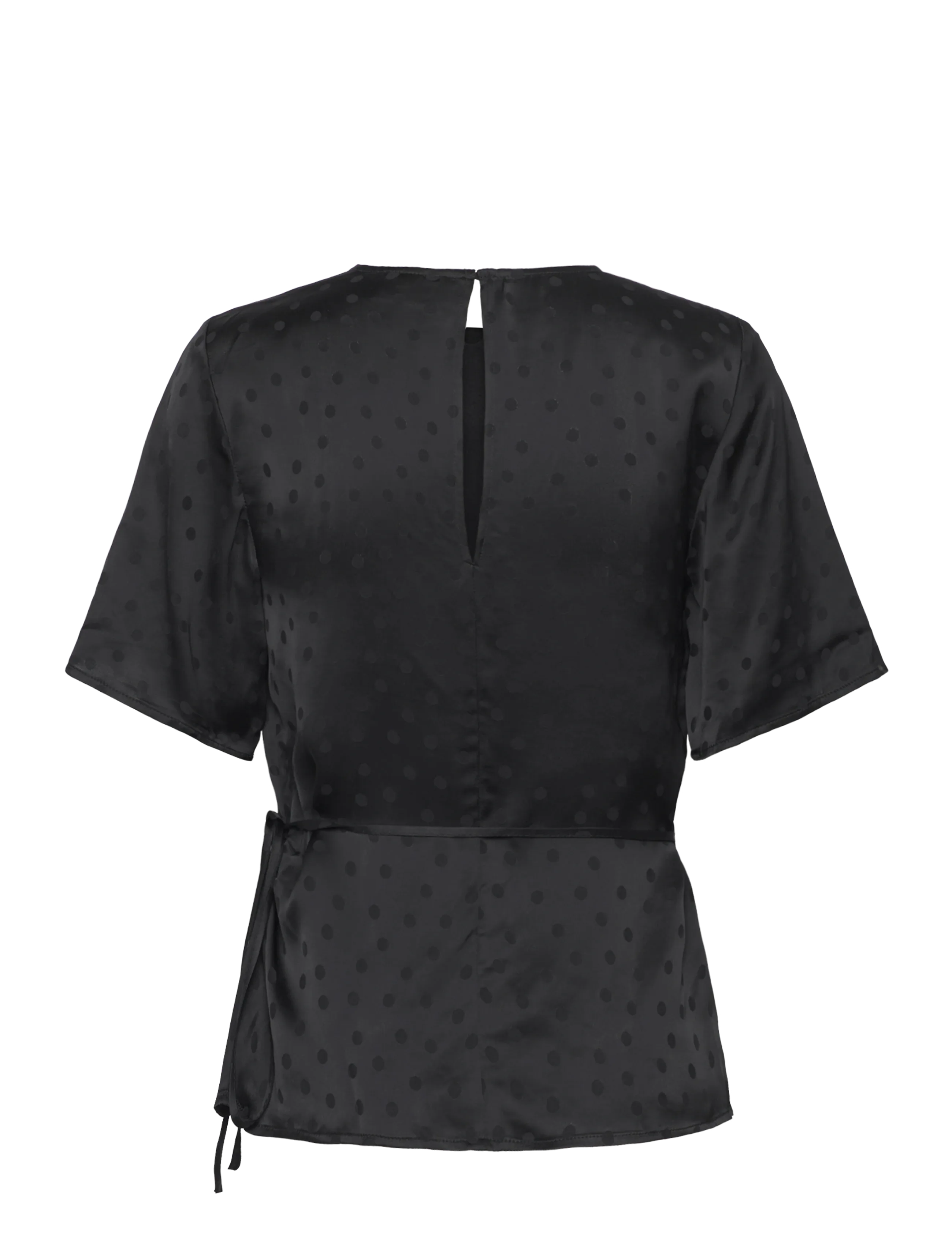 2NDDAY - 2ND Serenis - Jacquard Viscose - palaidinės trumpomis rankovėmis - black - 1