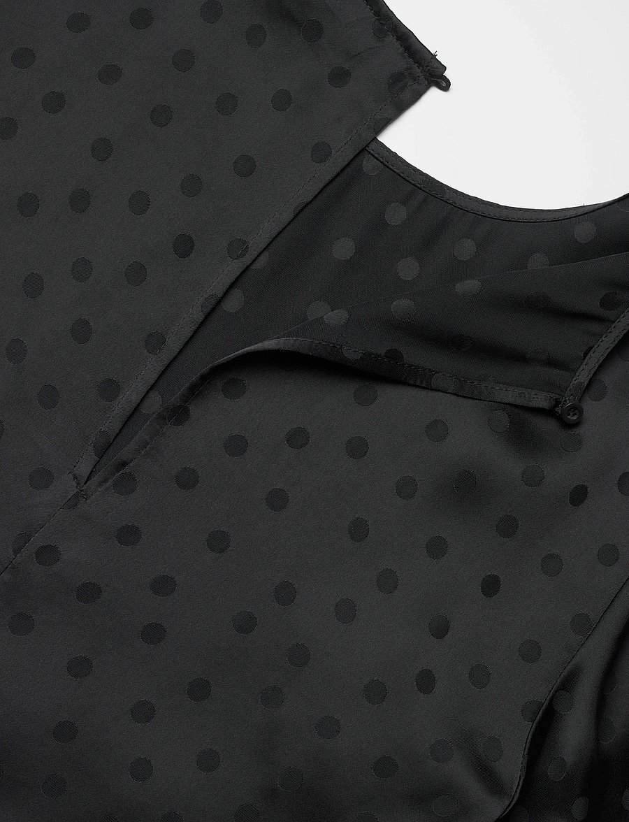 2NDDAY - 2ND Serenis - Jacquard Viscose - palaidinės trumpomis rankovėmis - black - 3
