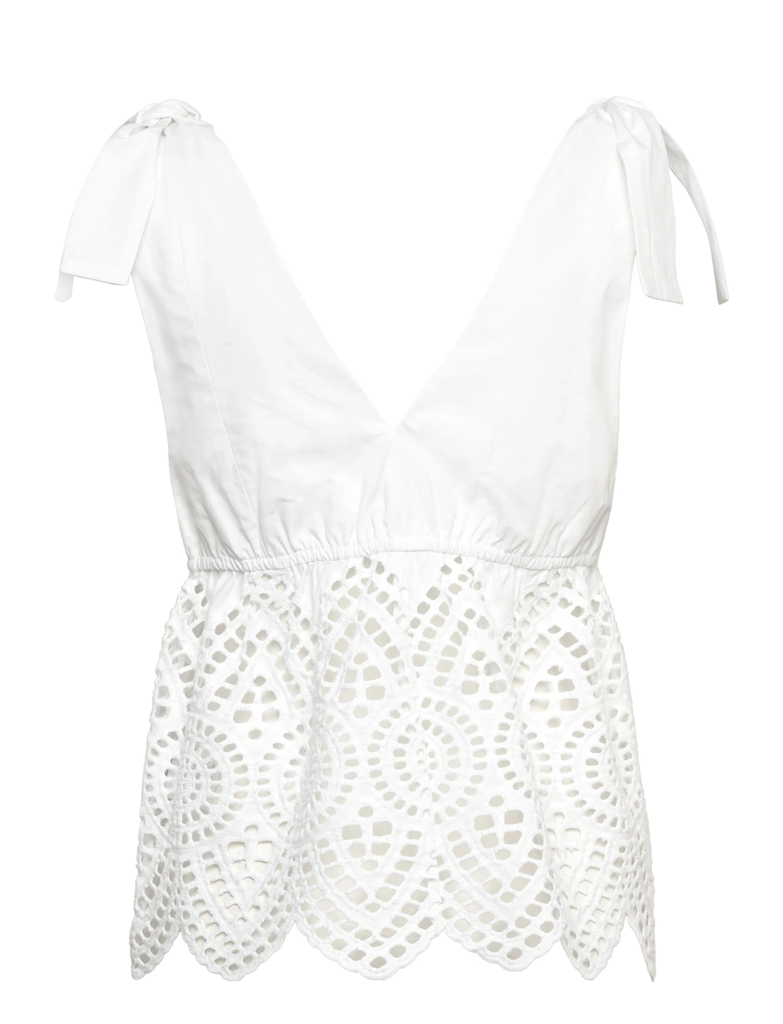 2NDDAY - 2ND Kuna - Poplin Charm - Ärmellose blusen - brilliant white - 2