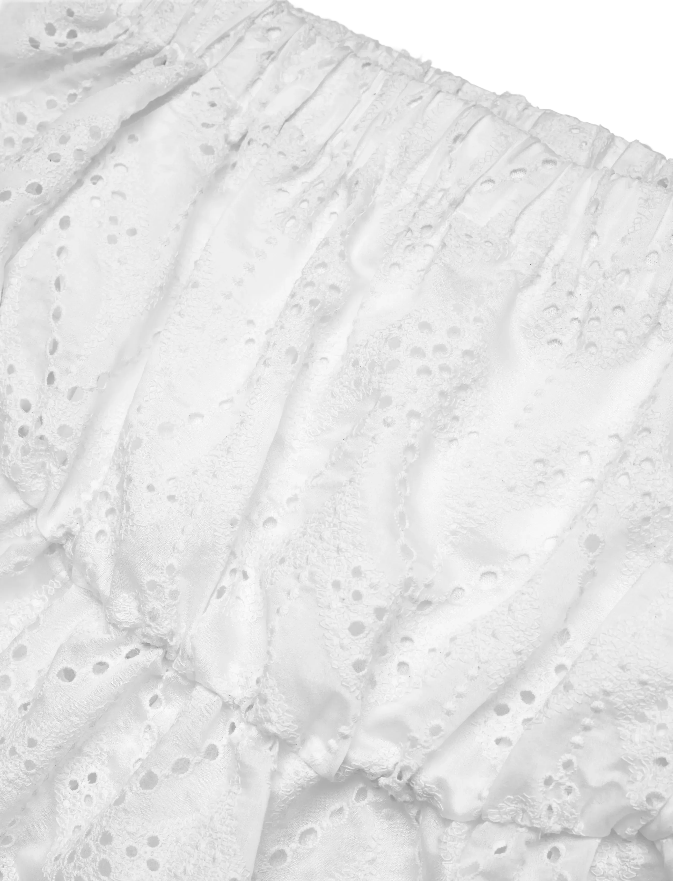 2NDDAY - 2ND Gian - Airy Anglaise - bluzki krotkim rekawem - brilliant white - 5