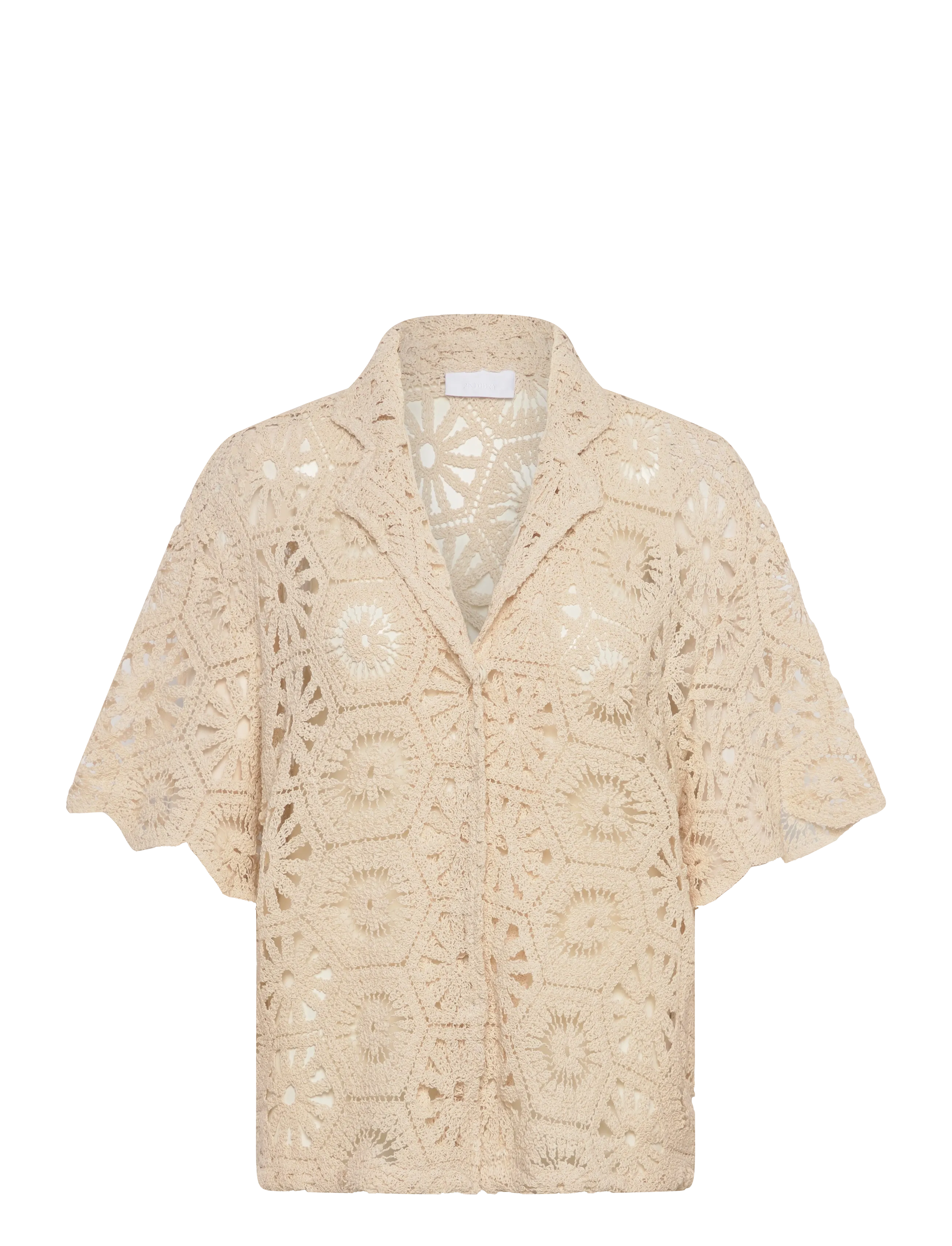 2NDDAY 2Nd Austin - Dry Crochet Beige - 44 - Damen