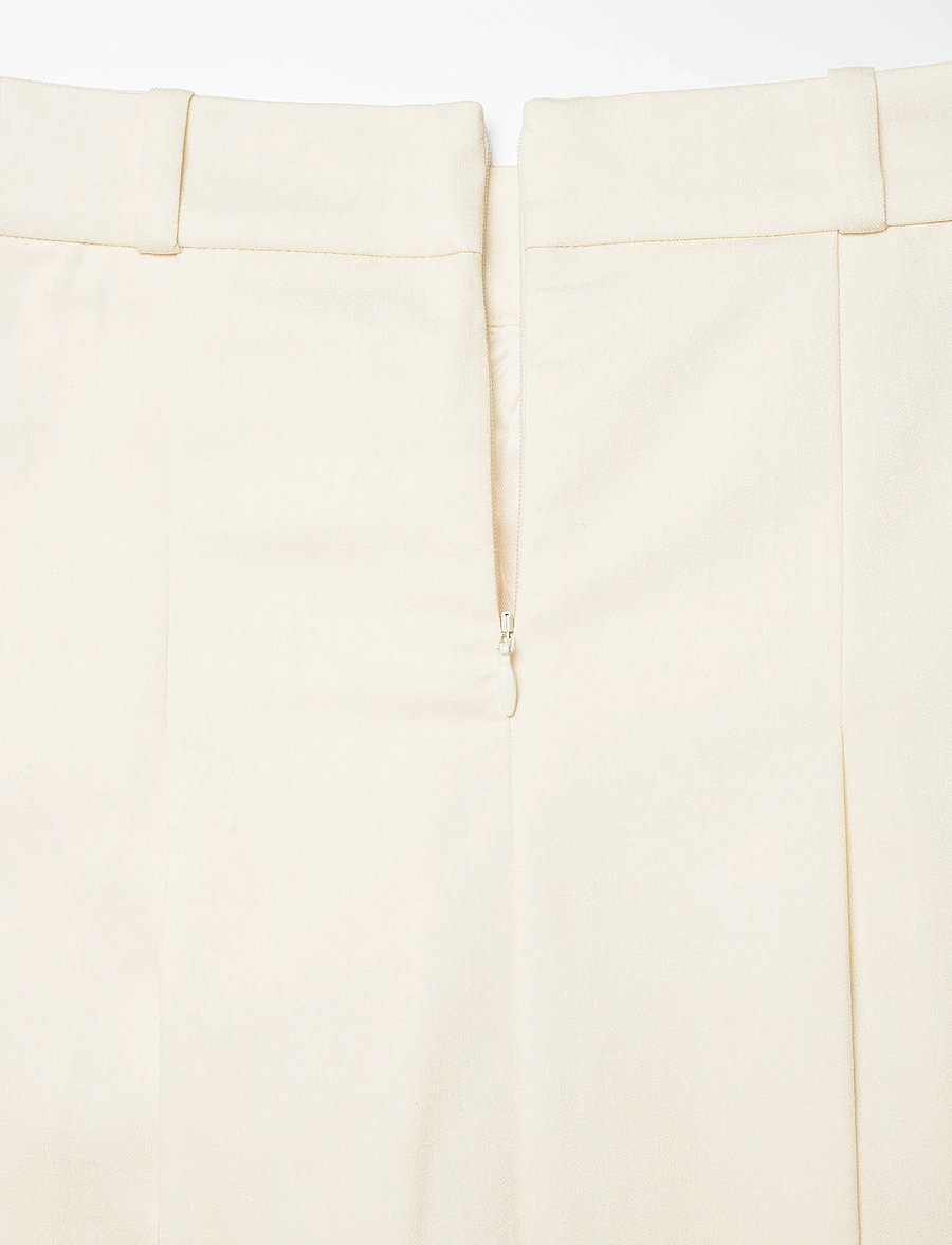 2NDDAY - 2ND Matildas - Twill Suiting - pleated skirts - tofu - 3