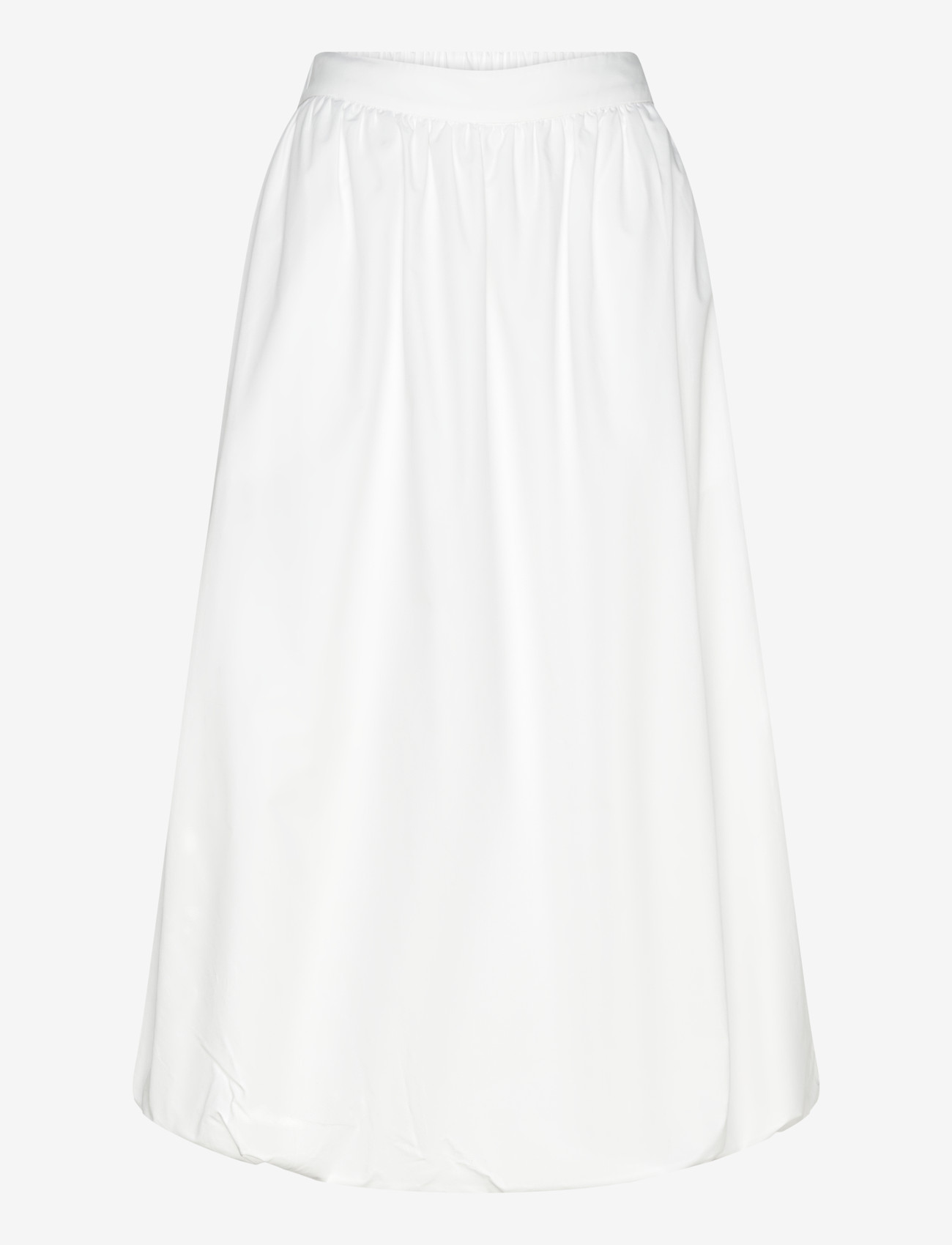 2NDDAY - 2ND Maude - Fine Crispy Poplin - midi skirts - brilliant white - 1