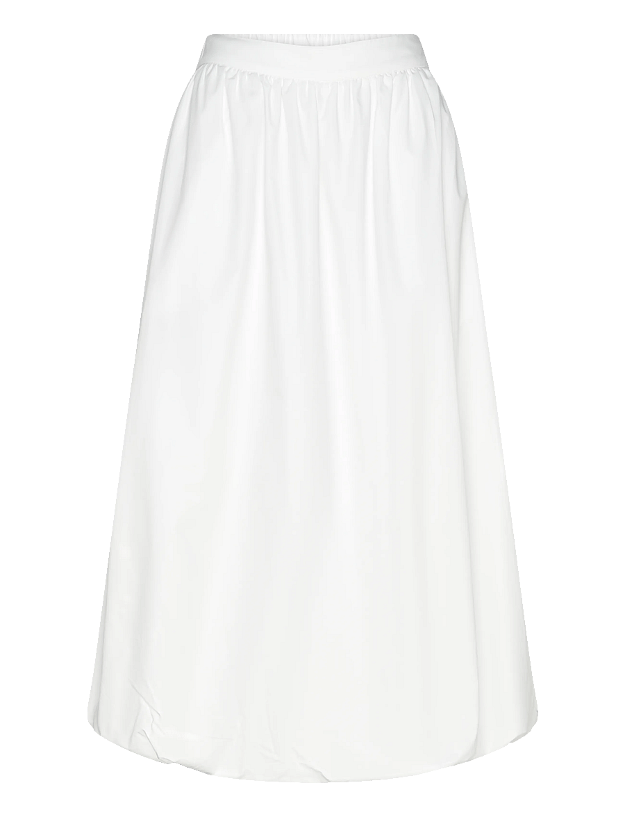 2NDDAY - 2ND Maude - Fine Crispy Poplin - midiseelikud - brilliant white - 1
