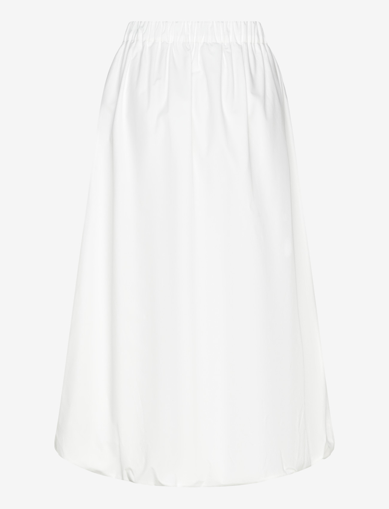 2NDDAY - 2ND Maude - Fine Crispy Poplin - midi skirts - brilliant white - 2