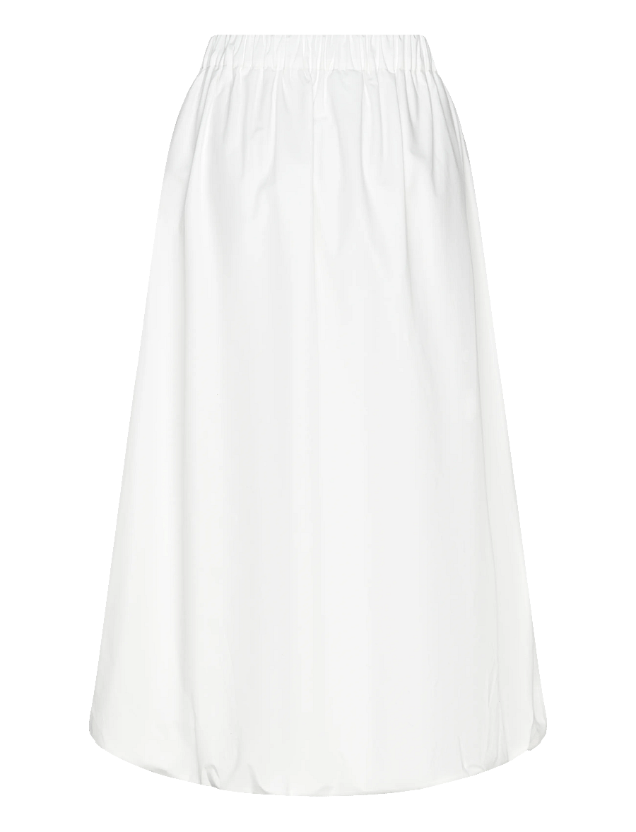 2NDDAY - 2ND Maude - Fine Crispy Poplin - midiseelikud - brilliant white - 2