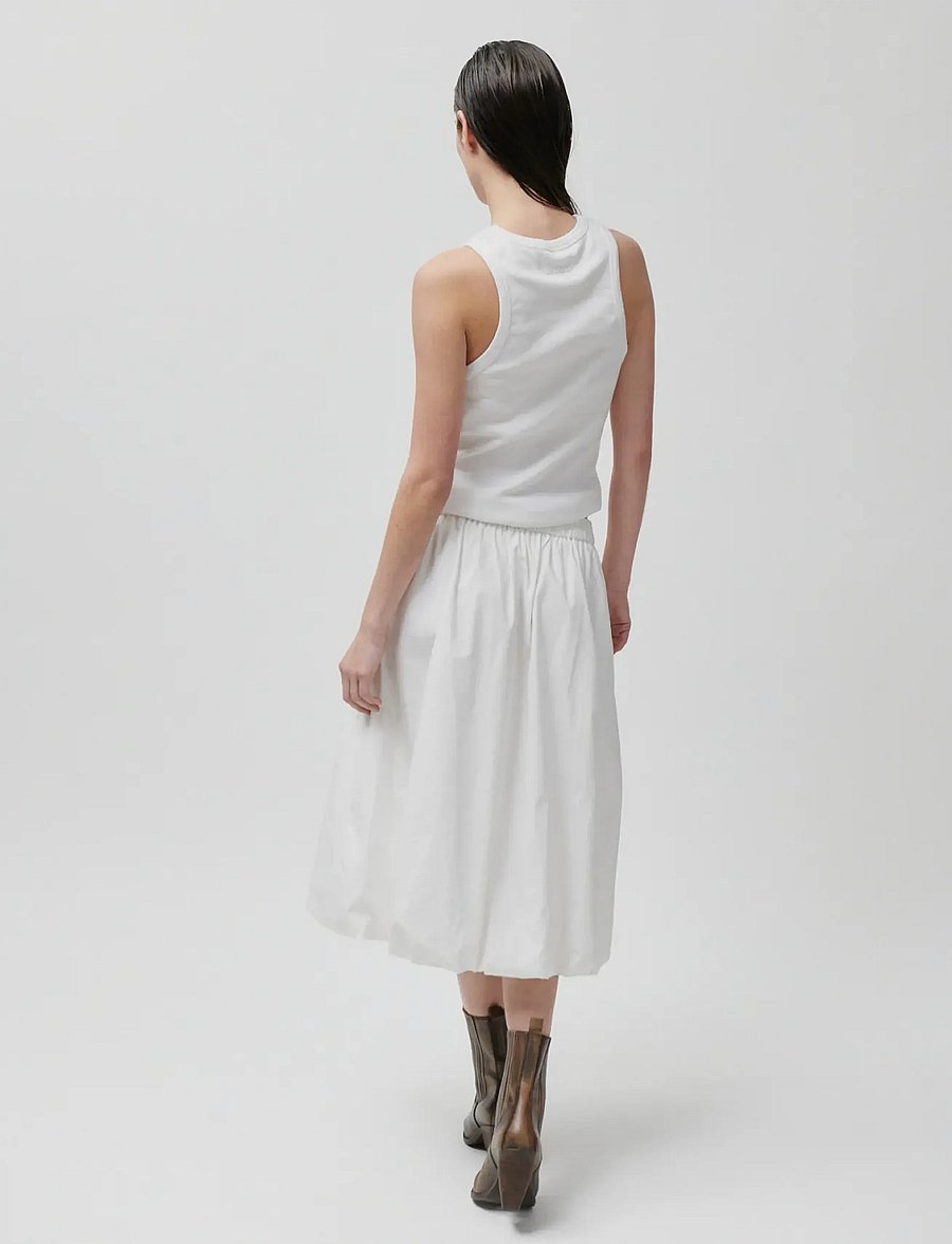 2NDDAY - 2ND Maude - Fine Crispy Poplin - midiseelikud - brilliant white - 3