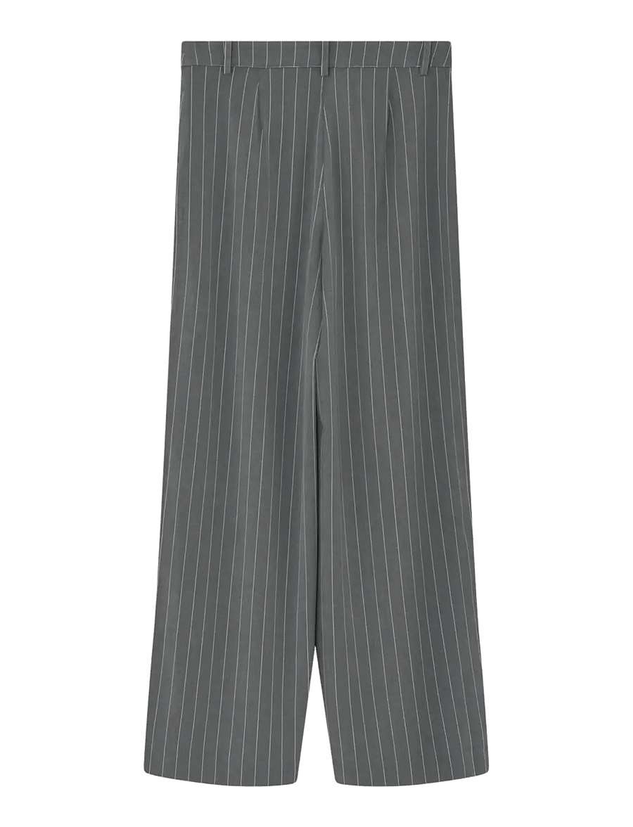 2NDDAY - 2ND Mille - Dry pinstripe - kostymbyxor - petrified oak - 4