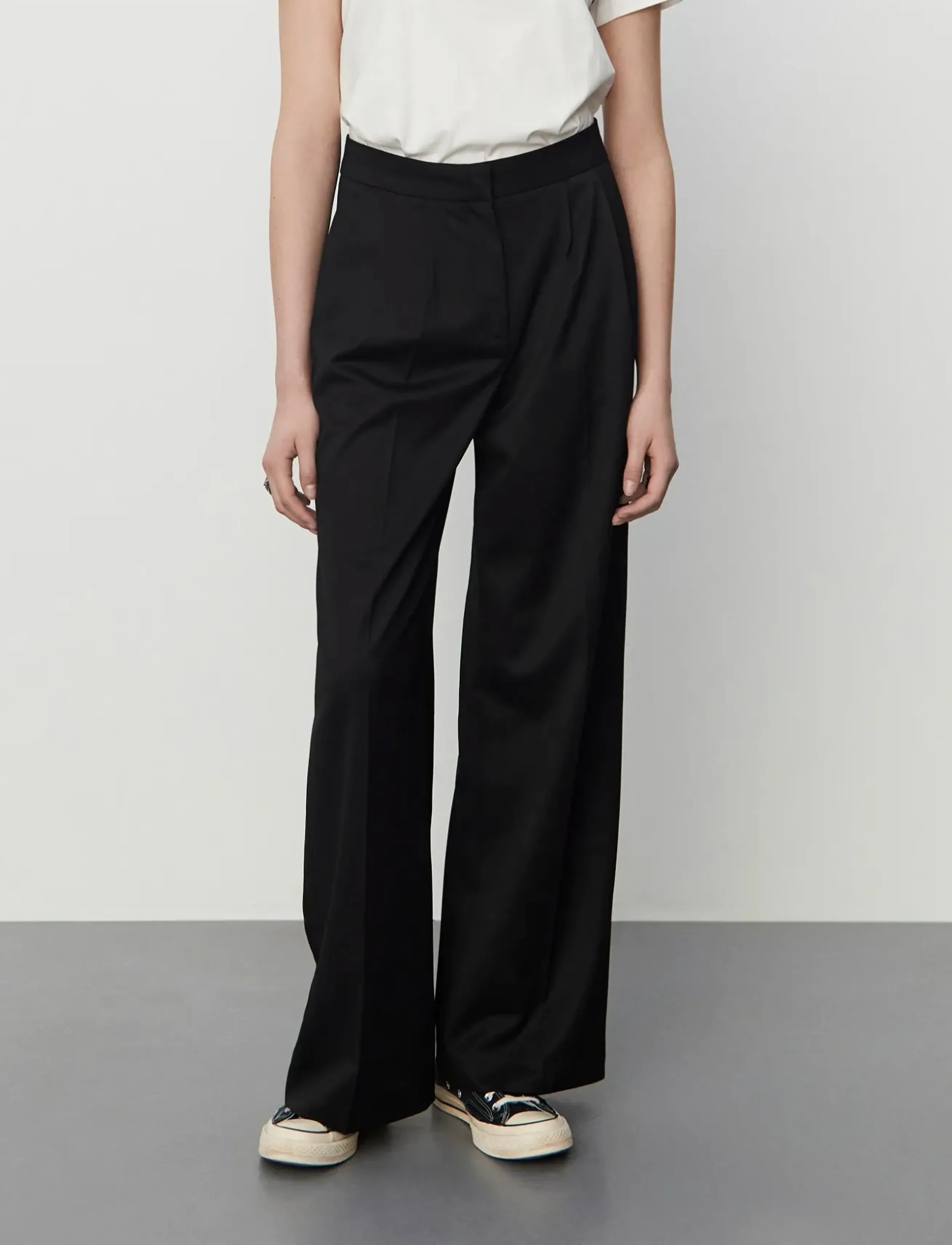 2NDDAY 2Nd Mille - Daily Sleek, 32, Black, Bukser > Brede Ben, Dame