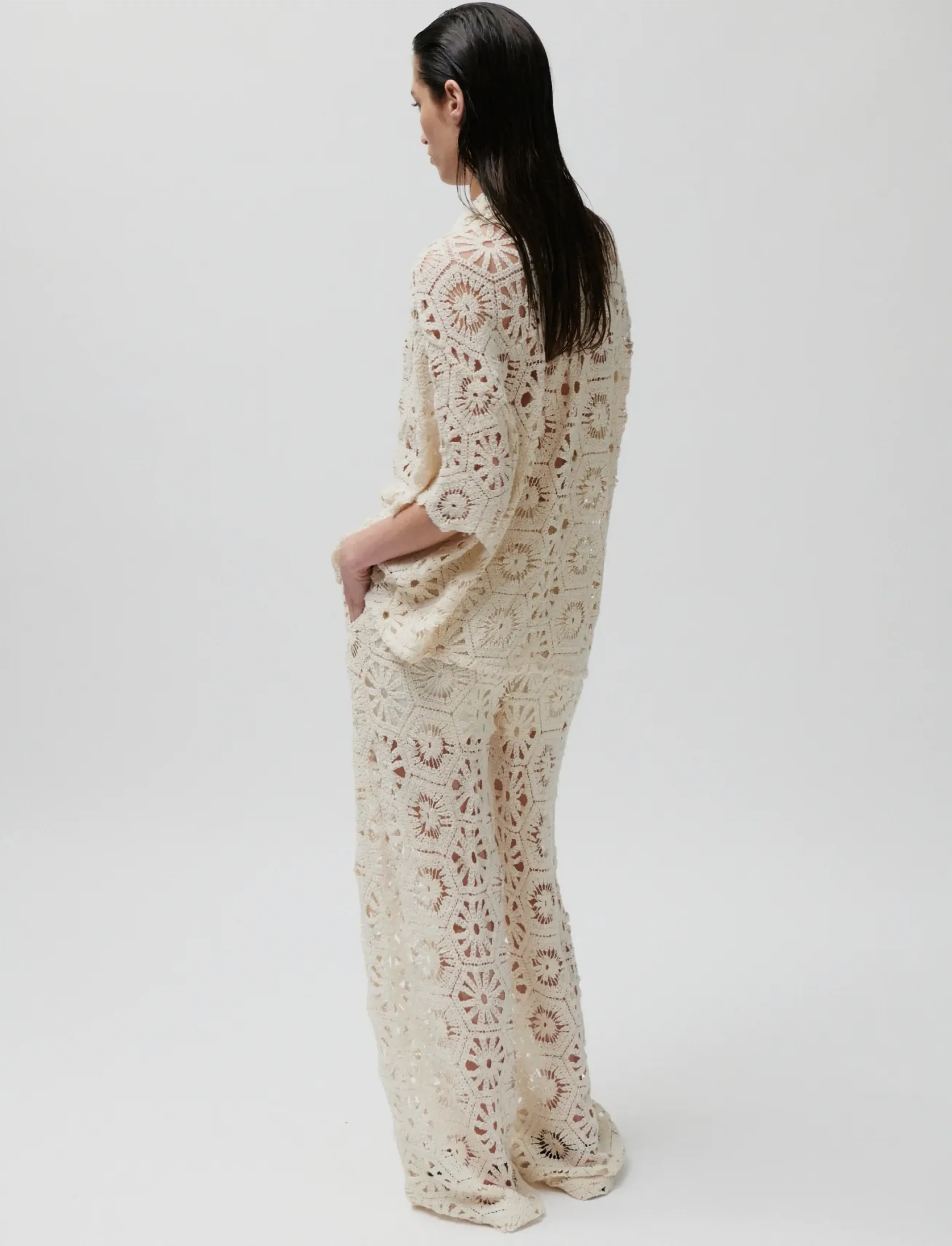 2NDDAY 2ND Jimmis - Dry Crochet - Flash Days - TOFU / cream