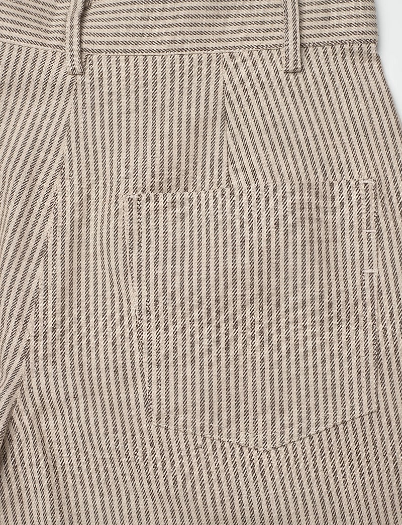 2NDDAY - 2ND Benita - Striped Linen Blend - bermudashorts - moonbeam - 4