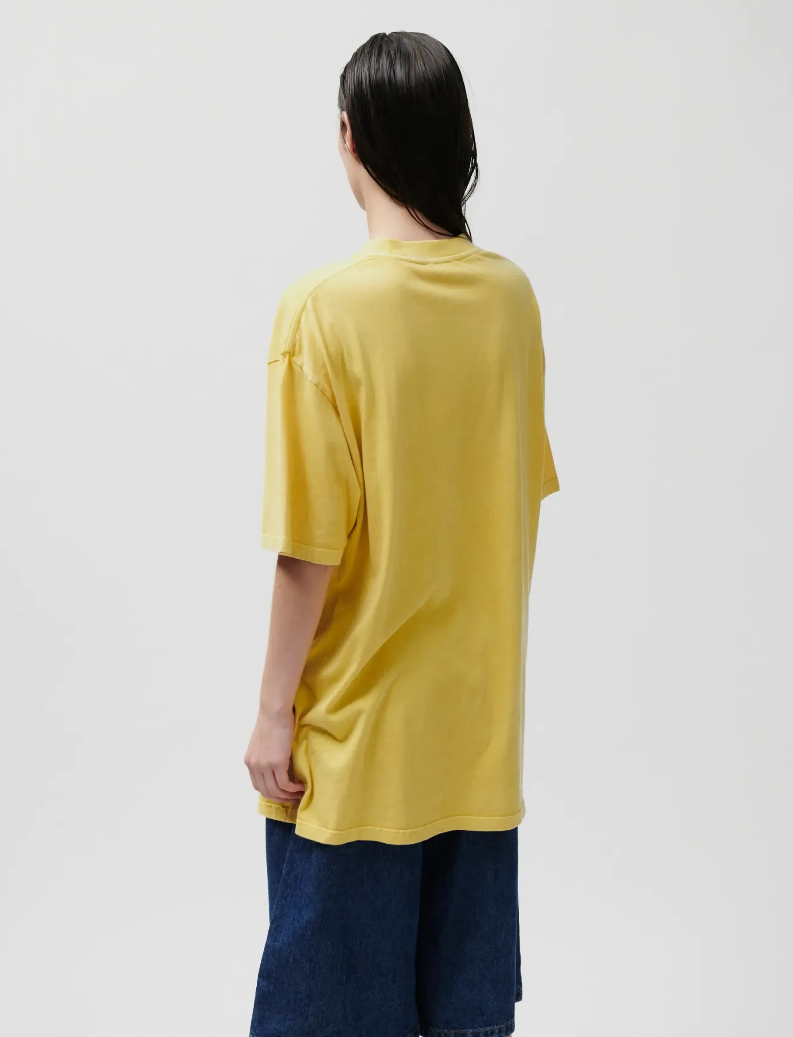 2NDDAY 2Nd Ken Tt - Overwashed Jersey, XXS, Yellow, T-Shirts & Toppe > Kortærmede, Dame