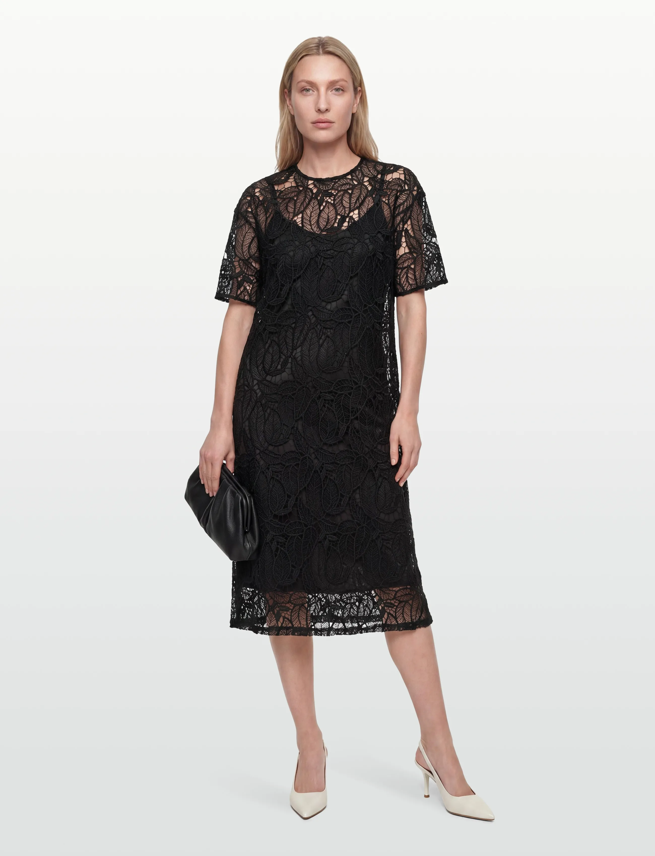 2NDDAY 2ND Kendra - Delicate Lace - Cocktailkjoler - BLACK / black