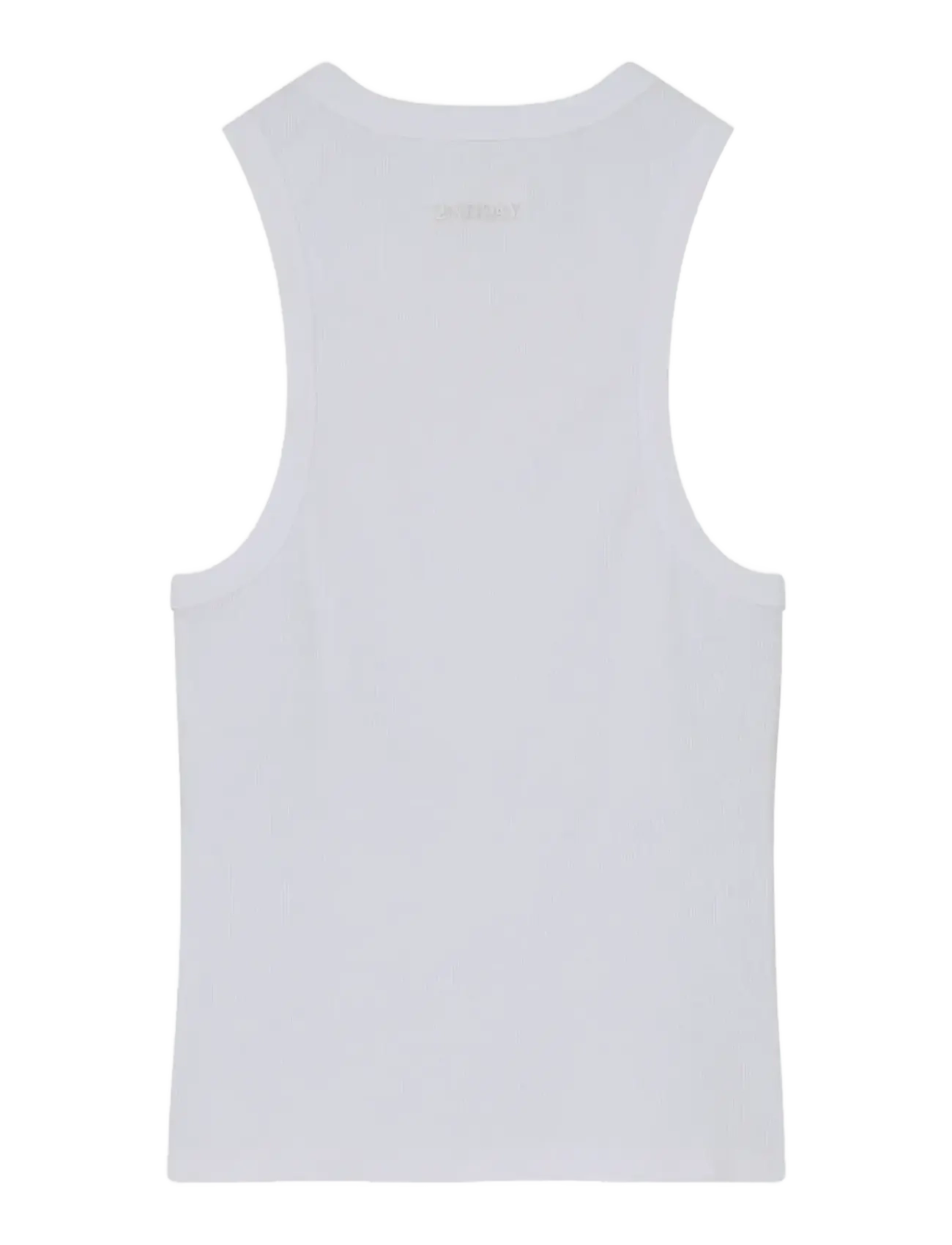 2NDDAY - 2ND Purity TT - Daily Cotton Rib - linnen - brilliant white - 3