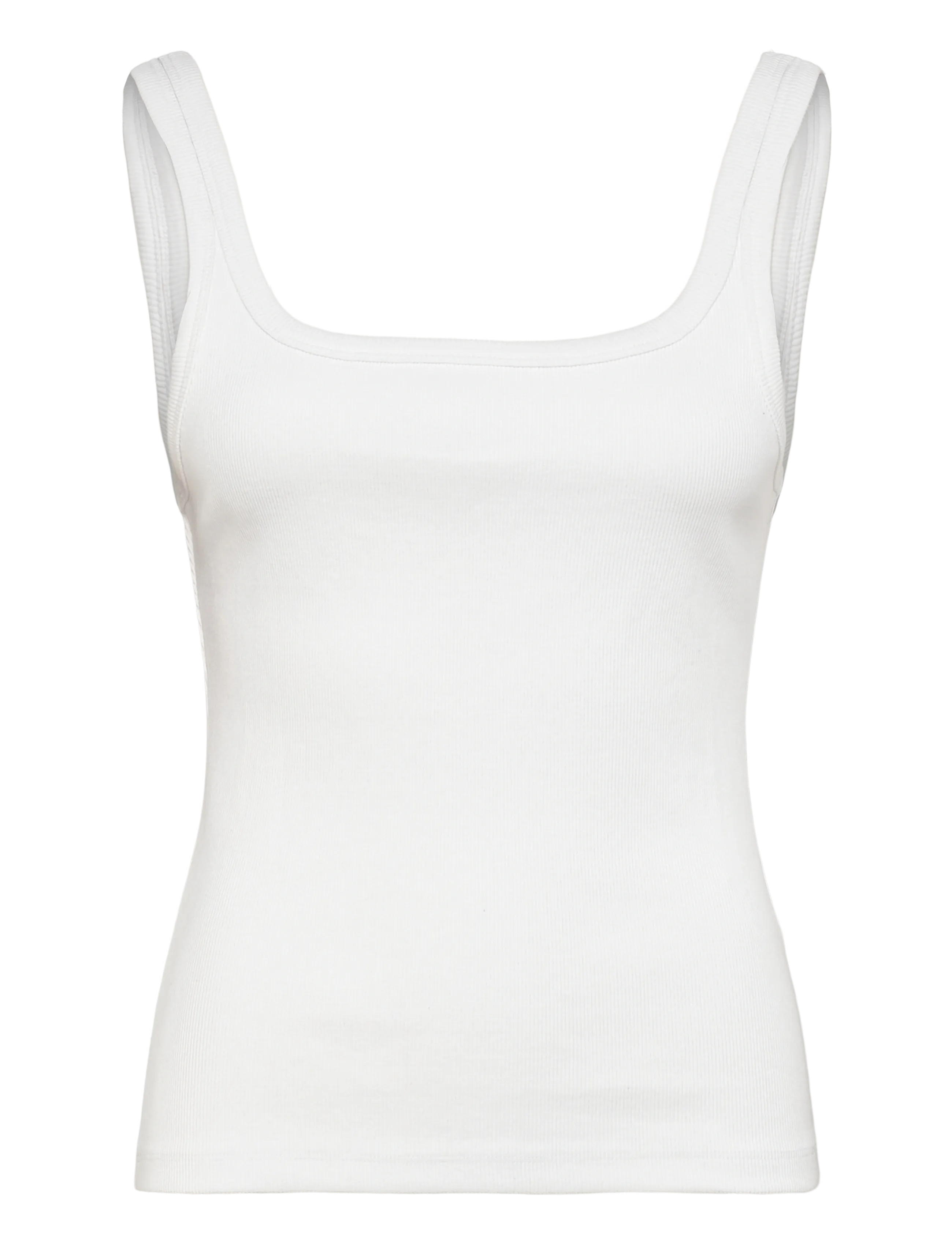 2NDDAY 2ND Viper TT - Daily Cotton Rib - 2NDDAY - BRILLIANT WHITE / white