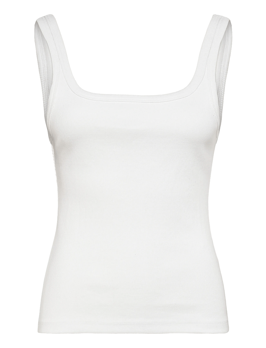 2NDDAY - 2ND Viper TT - Daily Cotton Rib - Ärmellose tops - brilliant white - 1