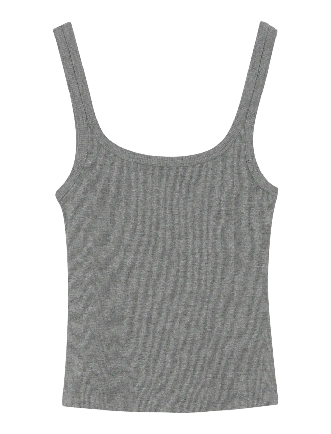 2NDDAY - 2ND Viper TT - Daily Cotton Rib - sleeveless tops - grey melange - 3