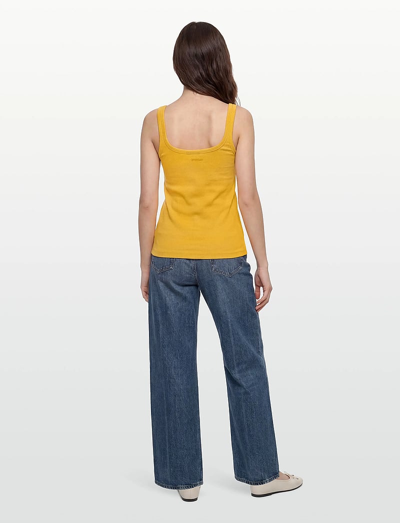 2NDDAY - 2ND Viper TT - Daily Cotton Rib - Ärmellose tops - spicy mustard - 4