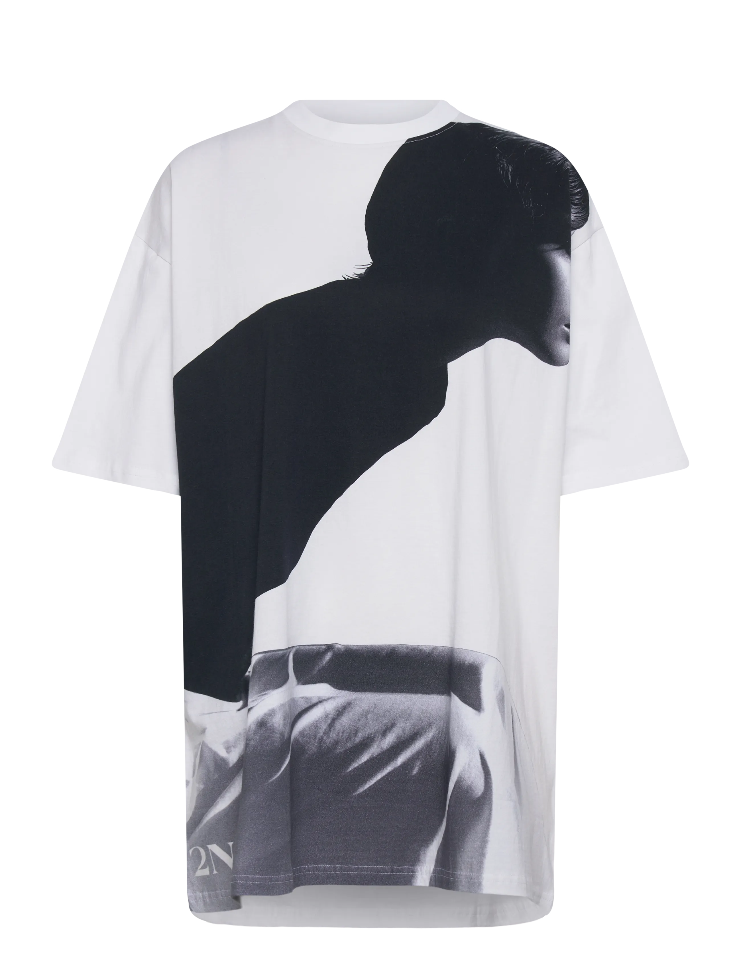 2NDDAY 2ND Aralis TT - Overwashed Jersey - Nyheder - BRILLIANT WHITE / white