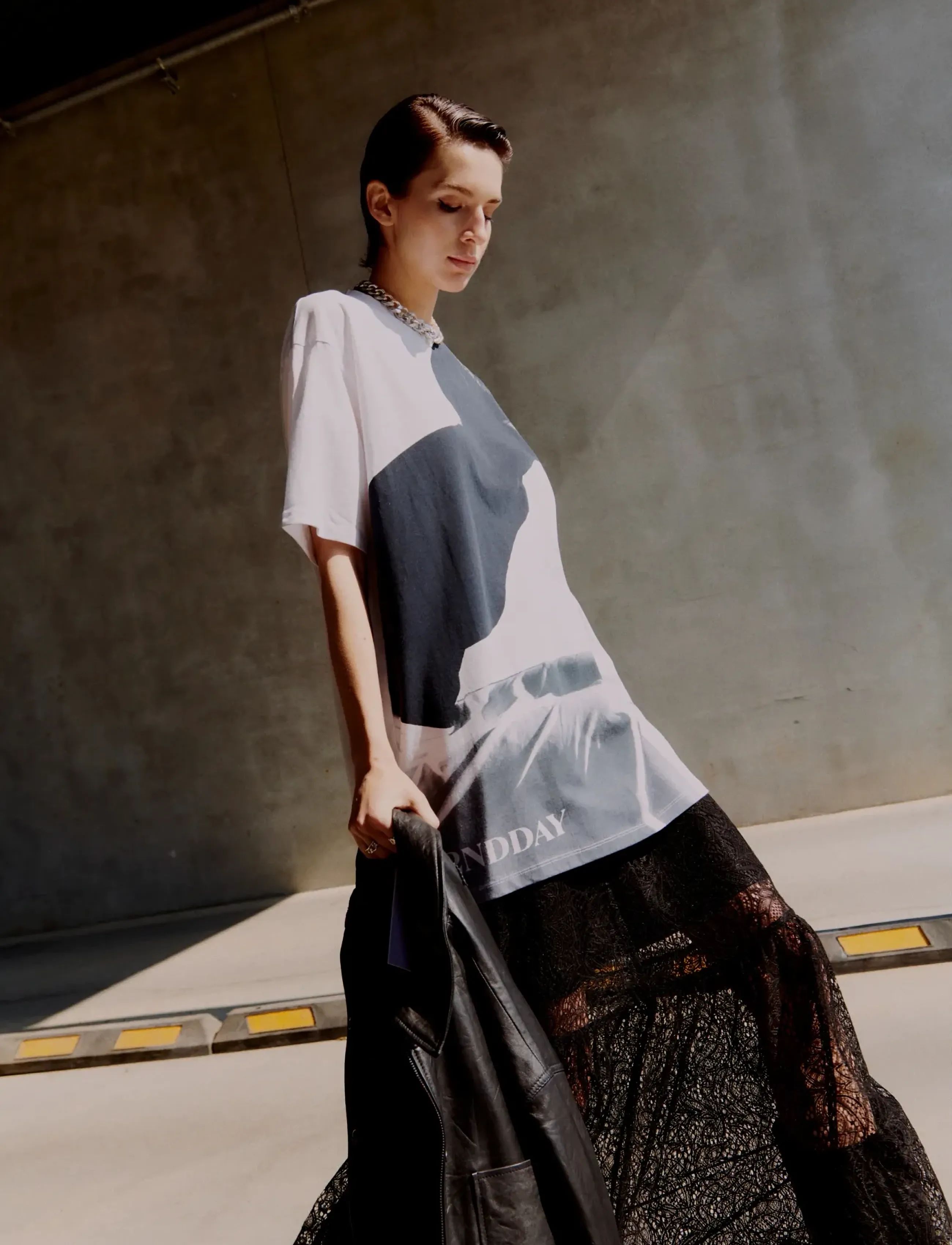 2NDDAY - 2ND Aralis TT - Overwashed Jersey - t-shirts - brilliant white - 4