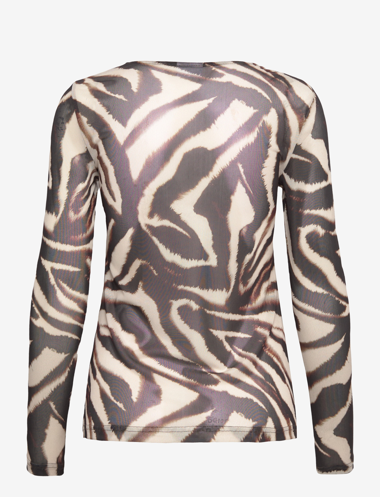 2NDDAY - 2ND Carlina - Soft Mesh - pikkade varrukatega alussärgid - java zebra - 1