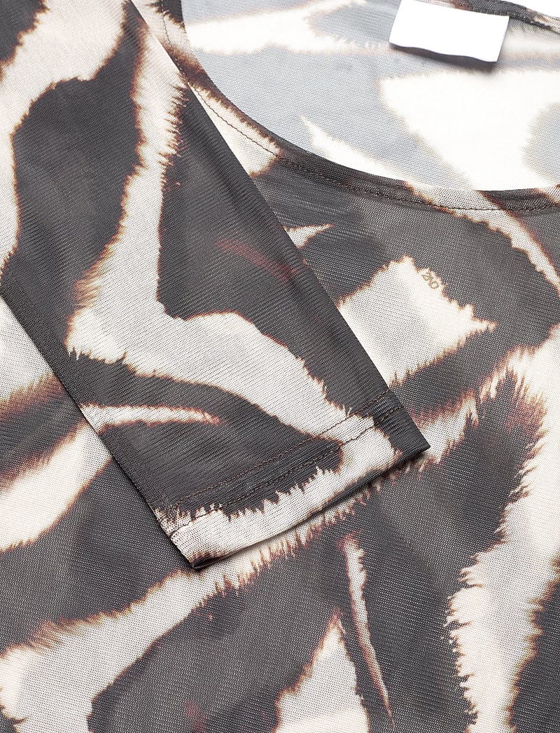 2NDDAY - 2ND Carlina - Soft Mesh - pikkade varrukatega alussärgid - java zebra - 2