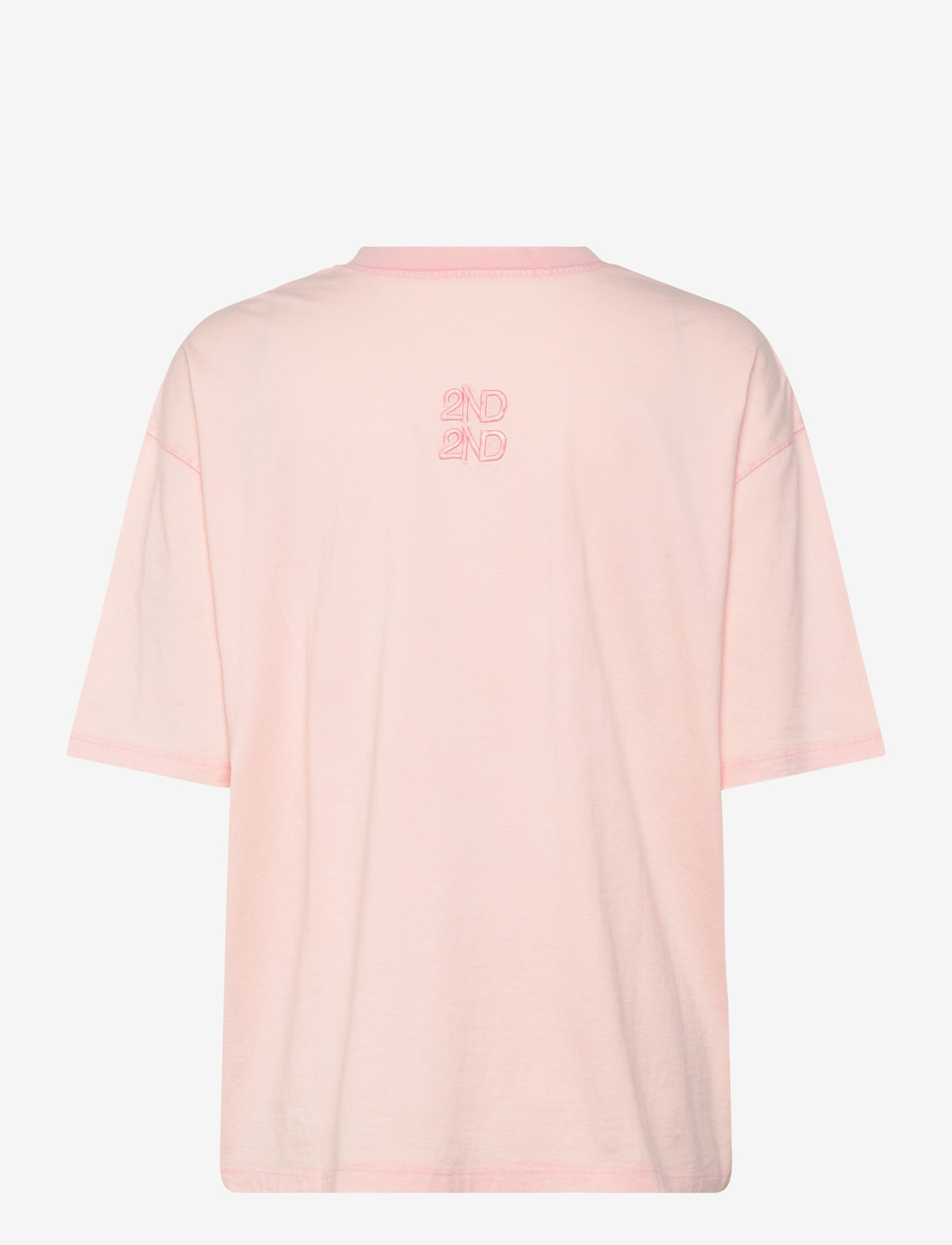 2NDDAY - 2ND Arale TT - Overwashed Jersey - t-shirts - cherry blossom - 1