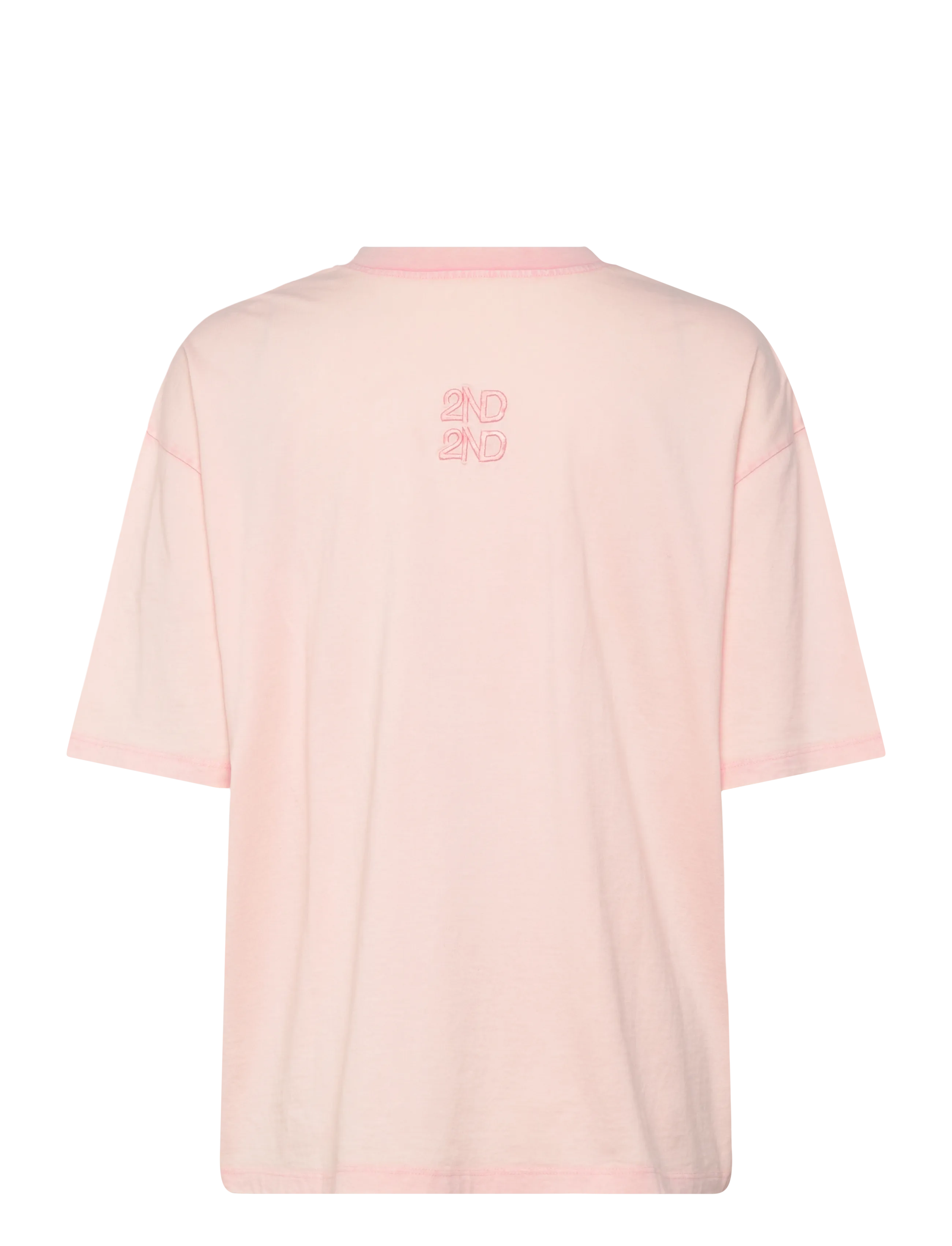 2NDDAY - 2ND Arale TT - Overwashed Jersey - t-shirts - cherry blossom - 2