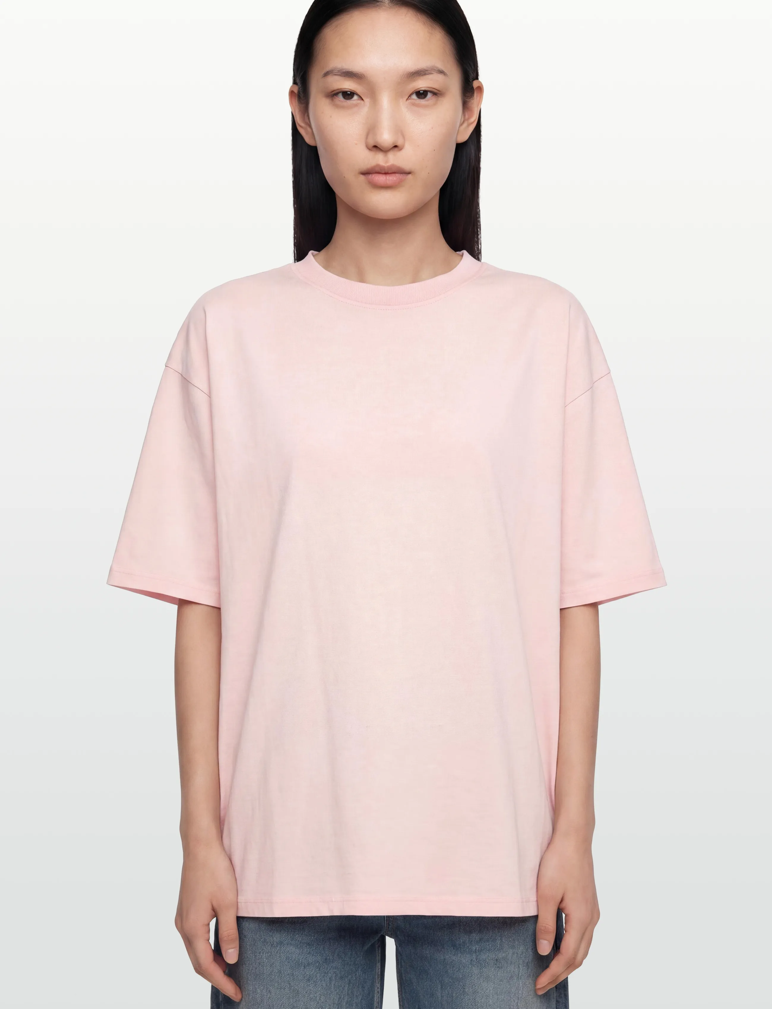 2NDDAY - 2ND Arale TT - Overwashed Jersey - t-shirts - cherry blossom - 3