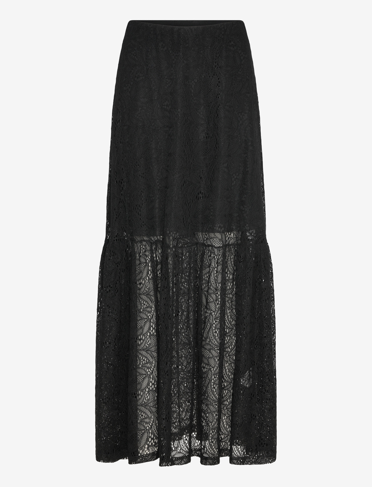 2NDDAY - 2ND Cleam - Airy Lace - maxi nederdele - black - 1