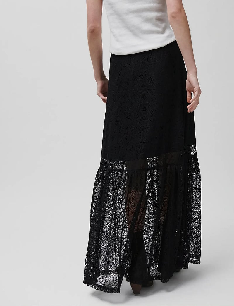 2NDDAY - 2ND Cleam - Airy Lace - maxi röcke - black - 3