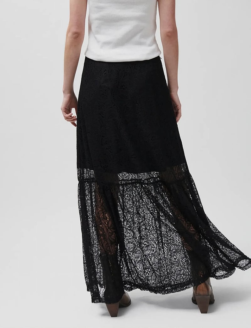 2NDDAY - 2ND Cleam - Airy Lace - maxi röcke - black - 0