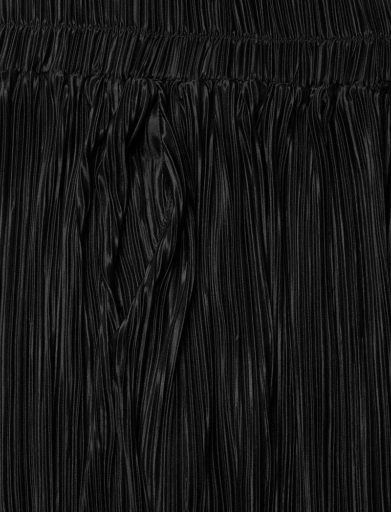 2NDDAY - 2ND Maudis - Stretch Plisse - hosen mit weitem bein - black - 5
