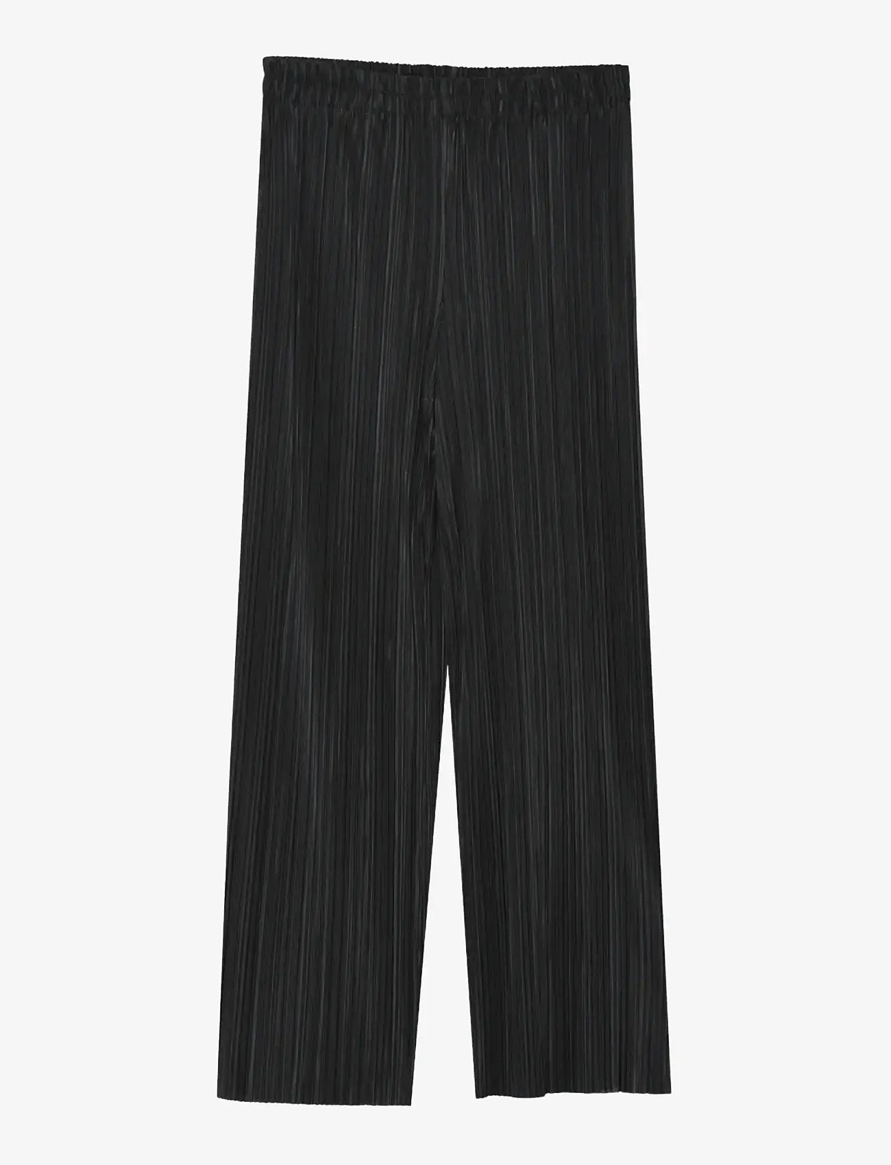 2NDDAY - 2ND Minka - Stretch Plisse - wide leg trousers - black - 3