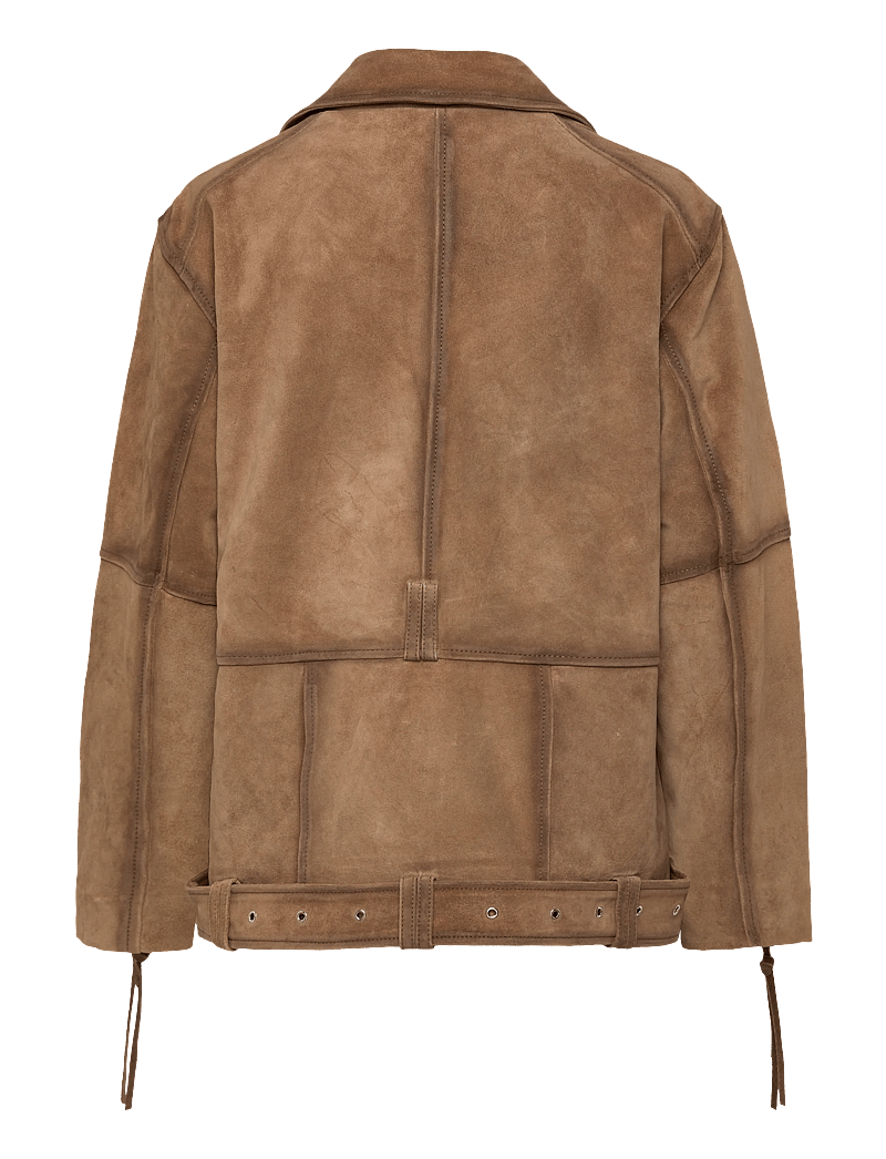 2NDDAY - 2ND Lote - Heavy Suede - forårsjakker - tobacco brown - 1