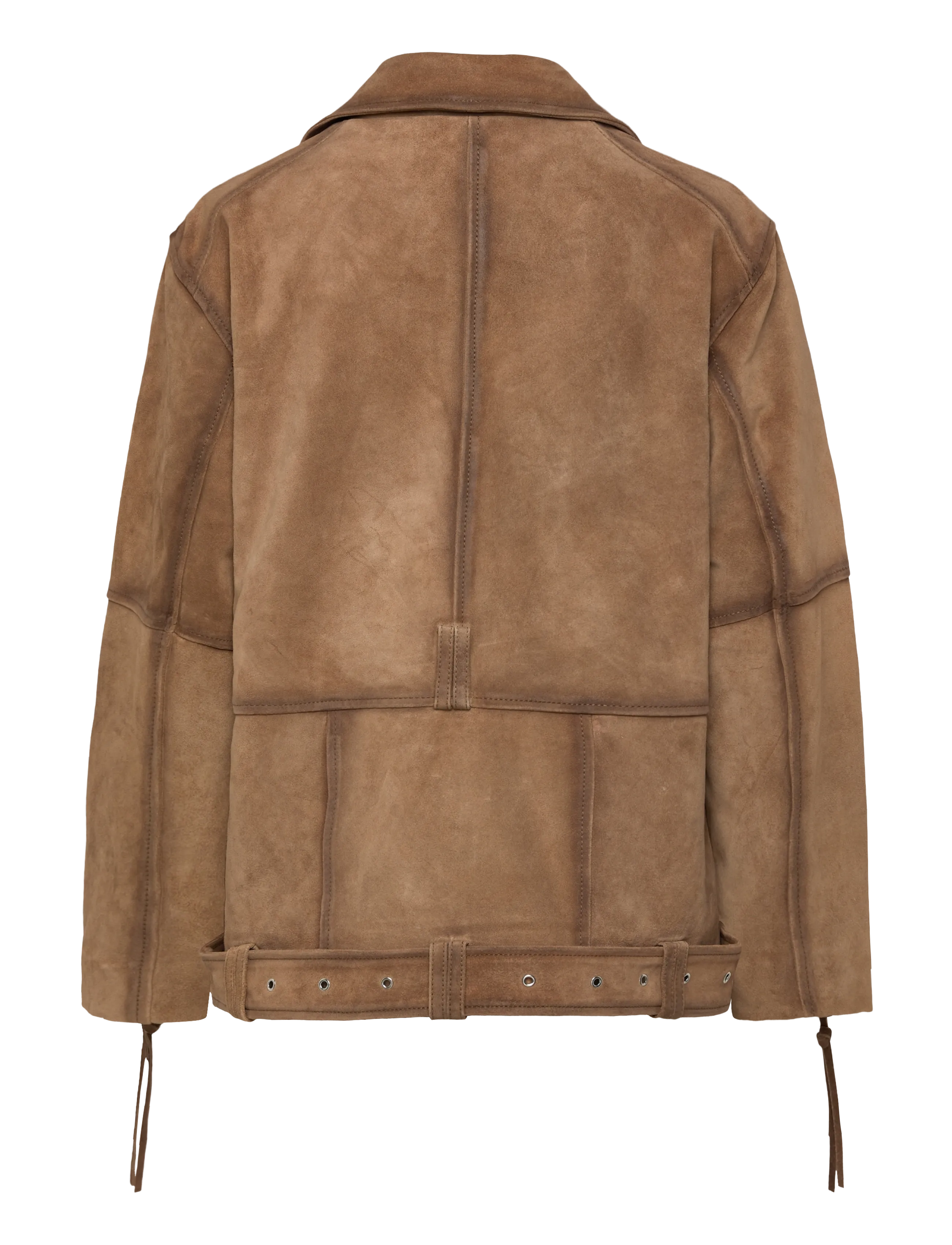 2NDDAY - 2ND Lote - Heavy Suede - odinės striukės - tobacco brown - 2