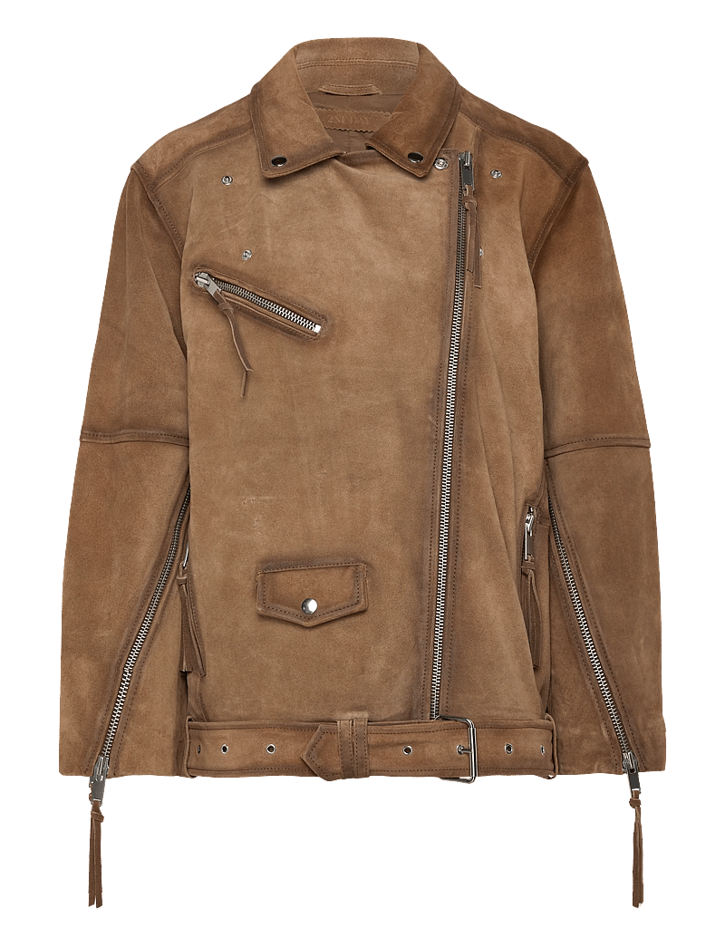 2NDDAY - 2ND Lote - Heavy Suede - forårsjakker - tobacco brown - 2