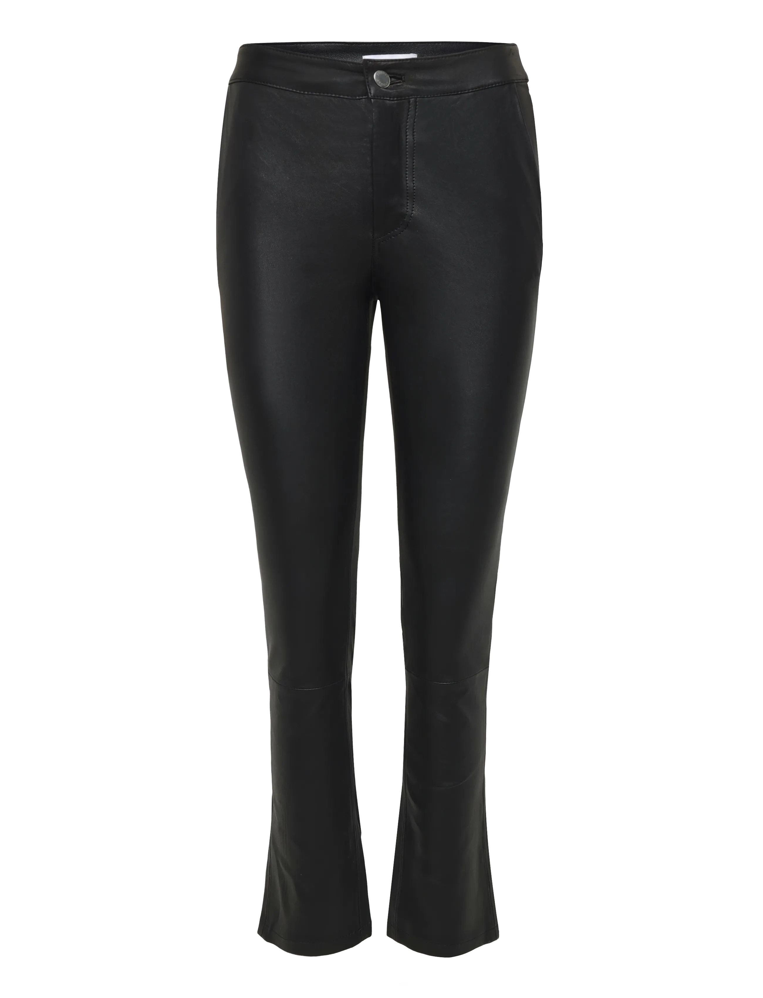 2NDDAY - 2ND Leya - Refined Stretch Leather - læderbukser - black - 1