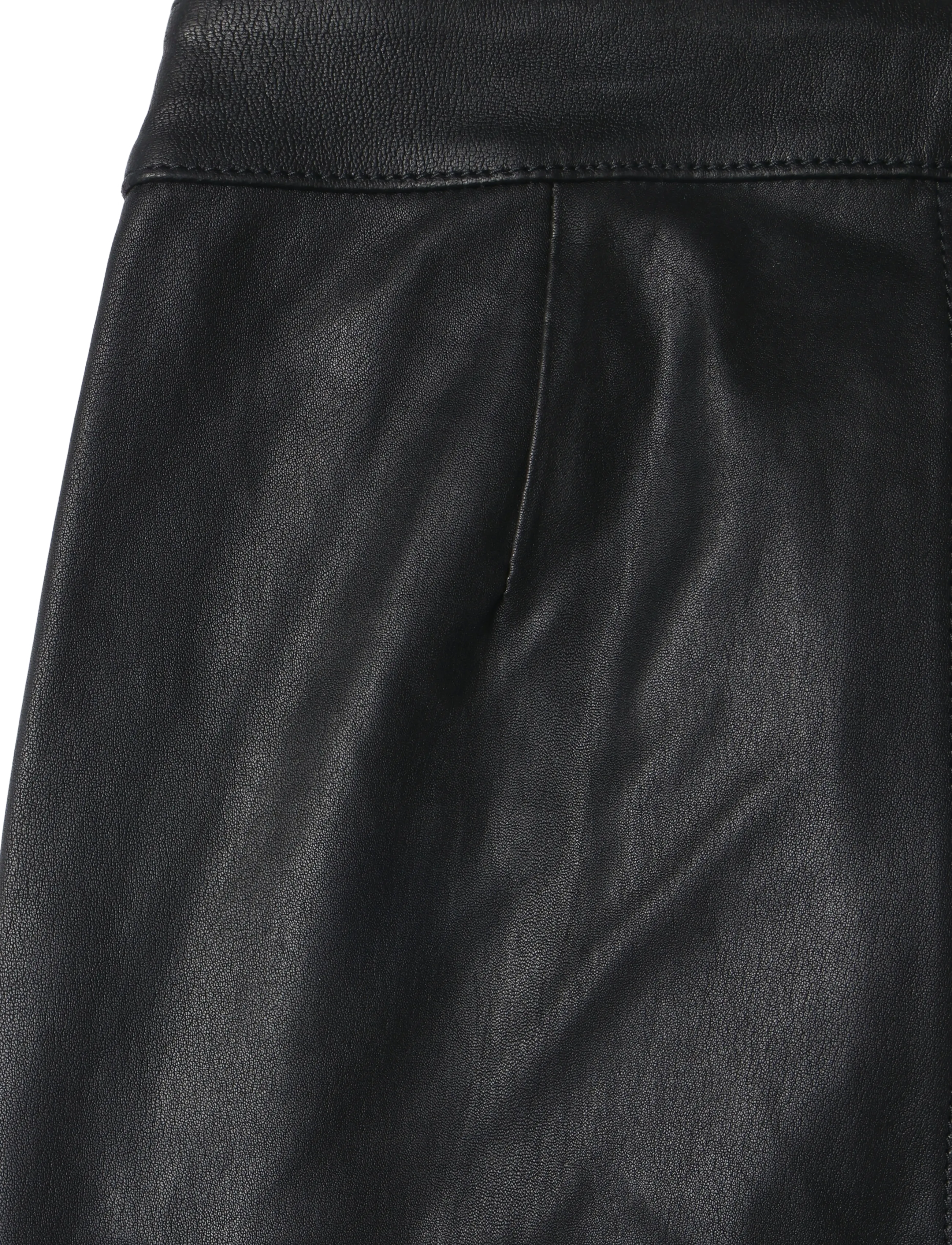 2NDDAY - 2ND Leya - Refined Stretch Leather - læderbukser - black - 5
