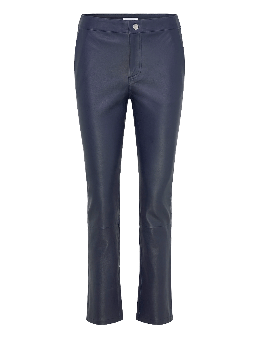 2NDDAY - 2ND Leya - Refined Stretch Leather - lederhosen - navy blazer - 0