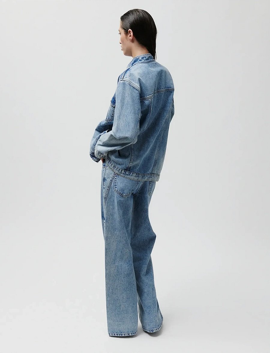 2NDDAY - 2ND Alanna - Summer Blue Denim - denim jackets - mid blue - 3