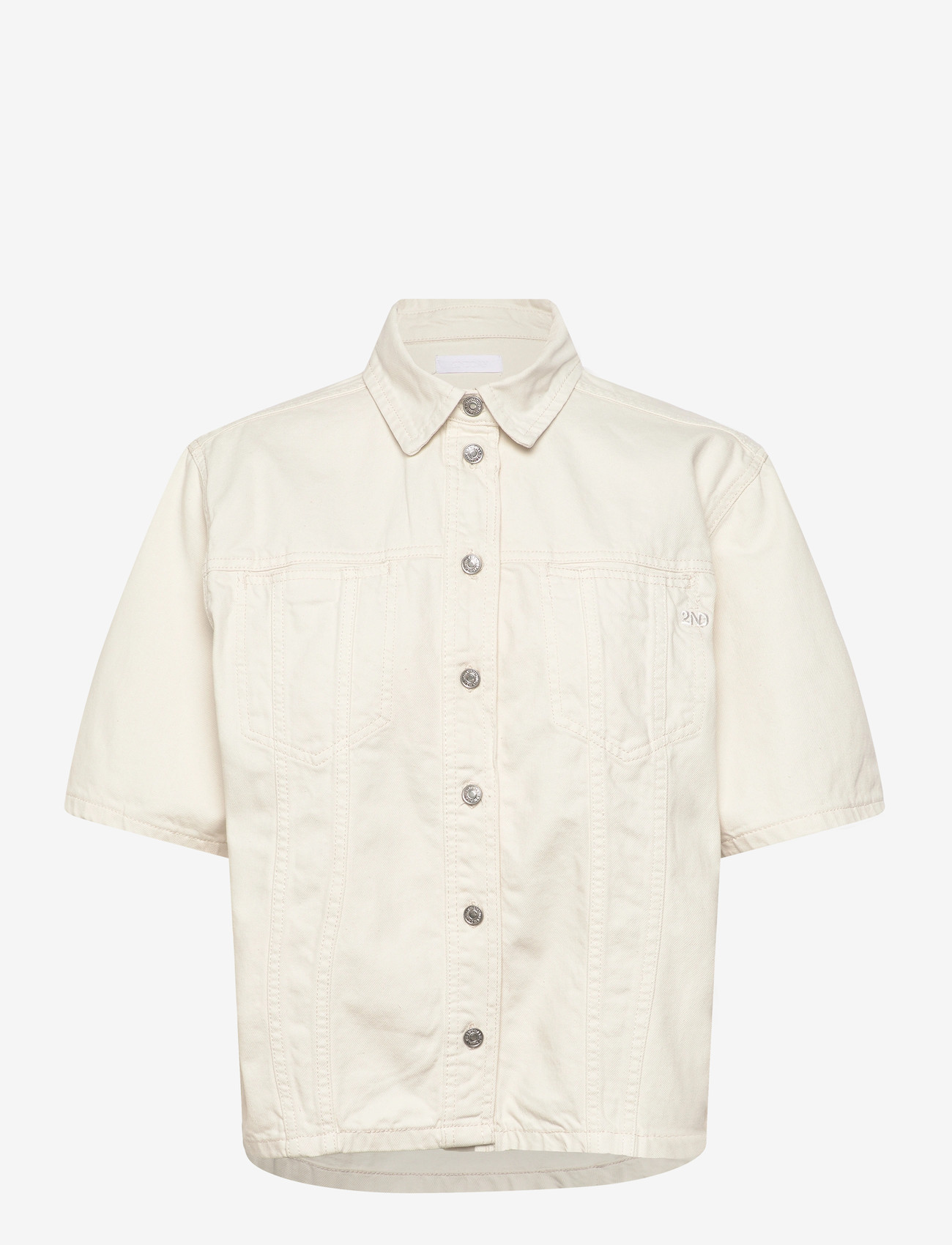 2NDDAY - 2ND Fayen - Twill Denim - jeanshemden - tofu - 0