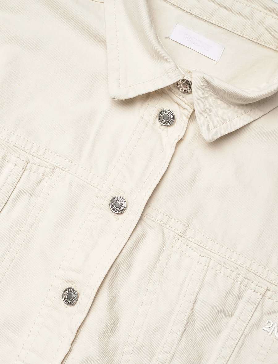 2NDDAY - 2ND Fayen - Twill Denim - jeansskjortor - tofu - 3